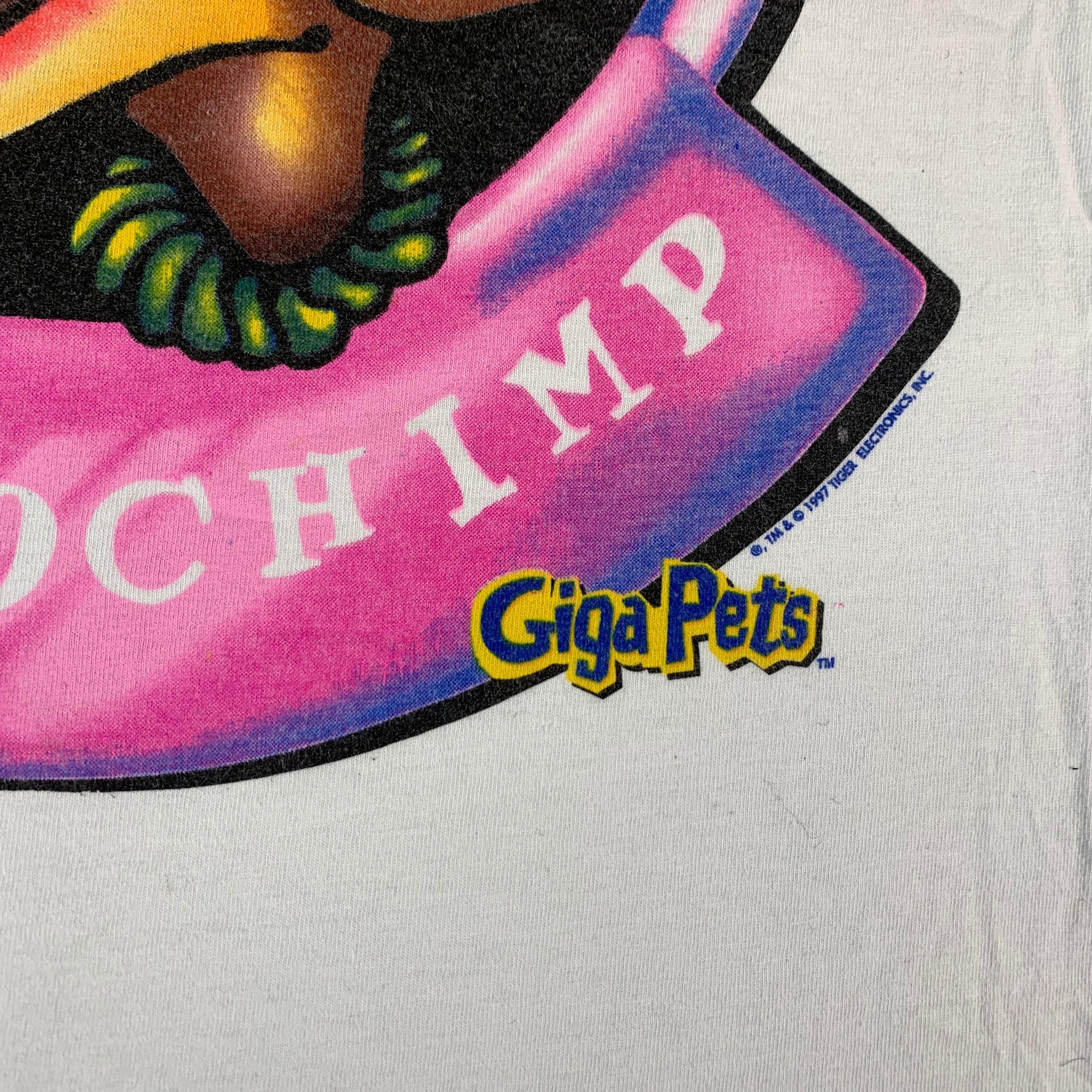 Vintage Giga pets "Micro Chimp" T-Shirt - Image 2