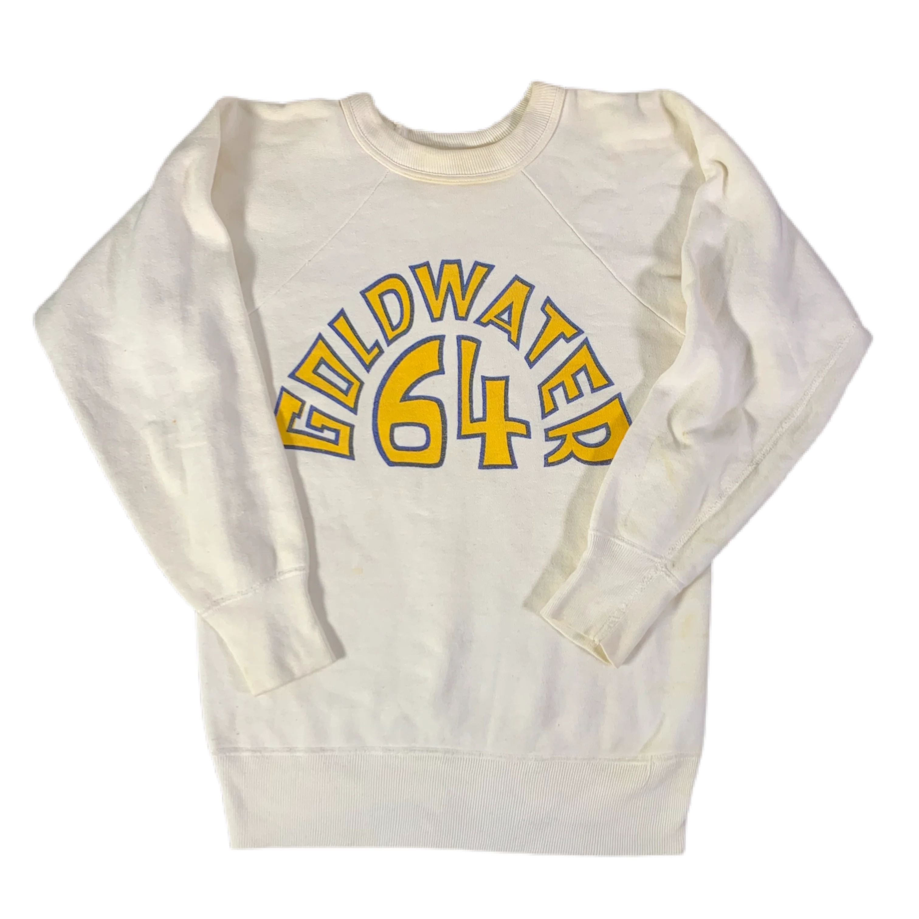 Vintage Barry Goldwater "1964" Hanes Windshield Raglan Sweatshirt