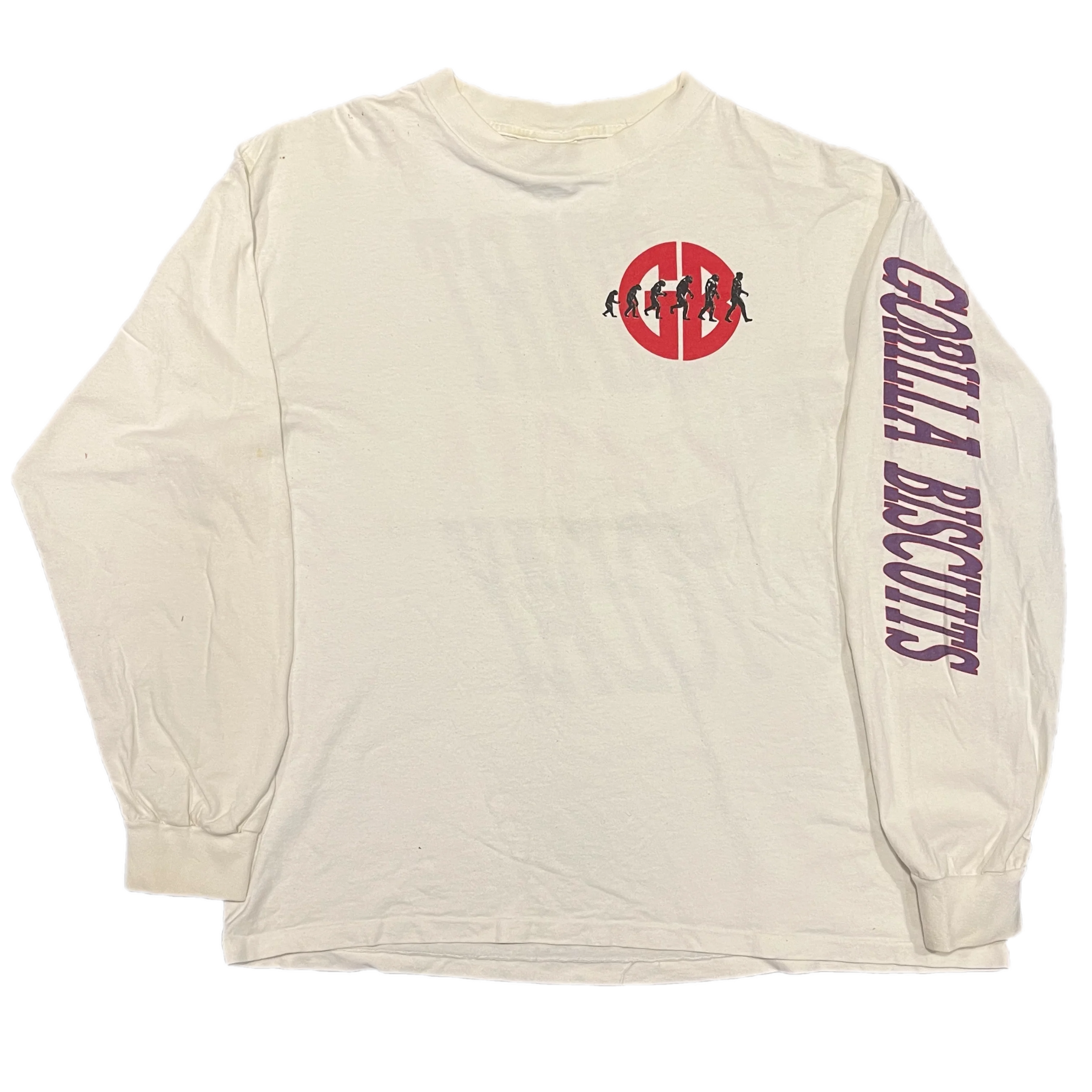 Vintage Gorilla Biscuits 3-Sided "Start Today" Long Sleeve Shirt