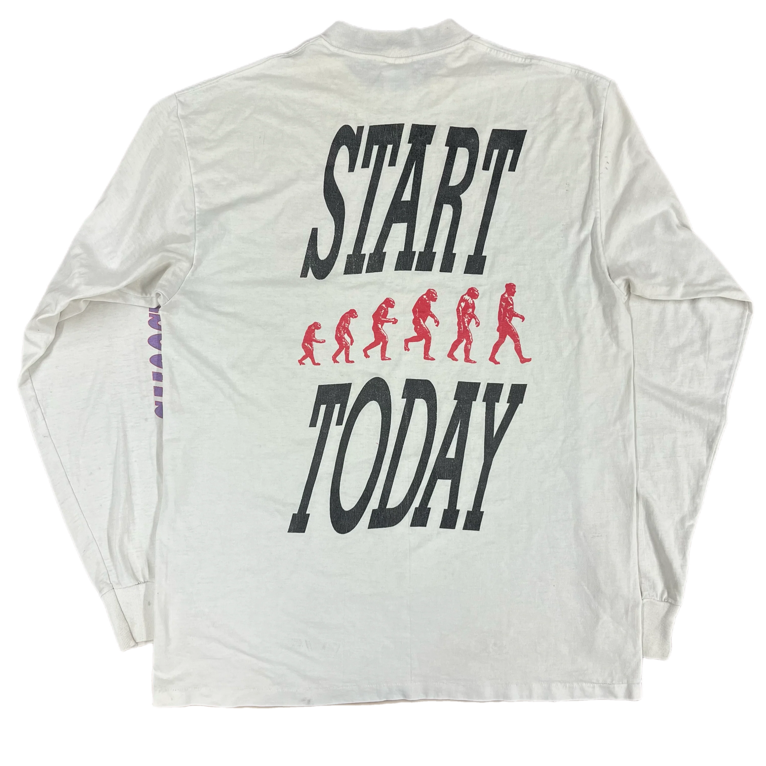 Vintage Gorilla Biscuits "Start Today" Long Sleeve Shirt - Image 2