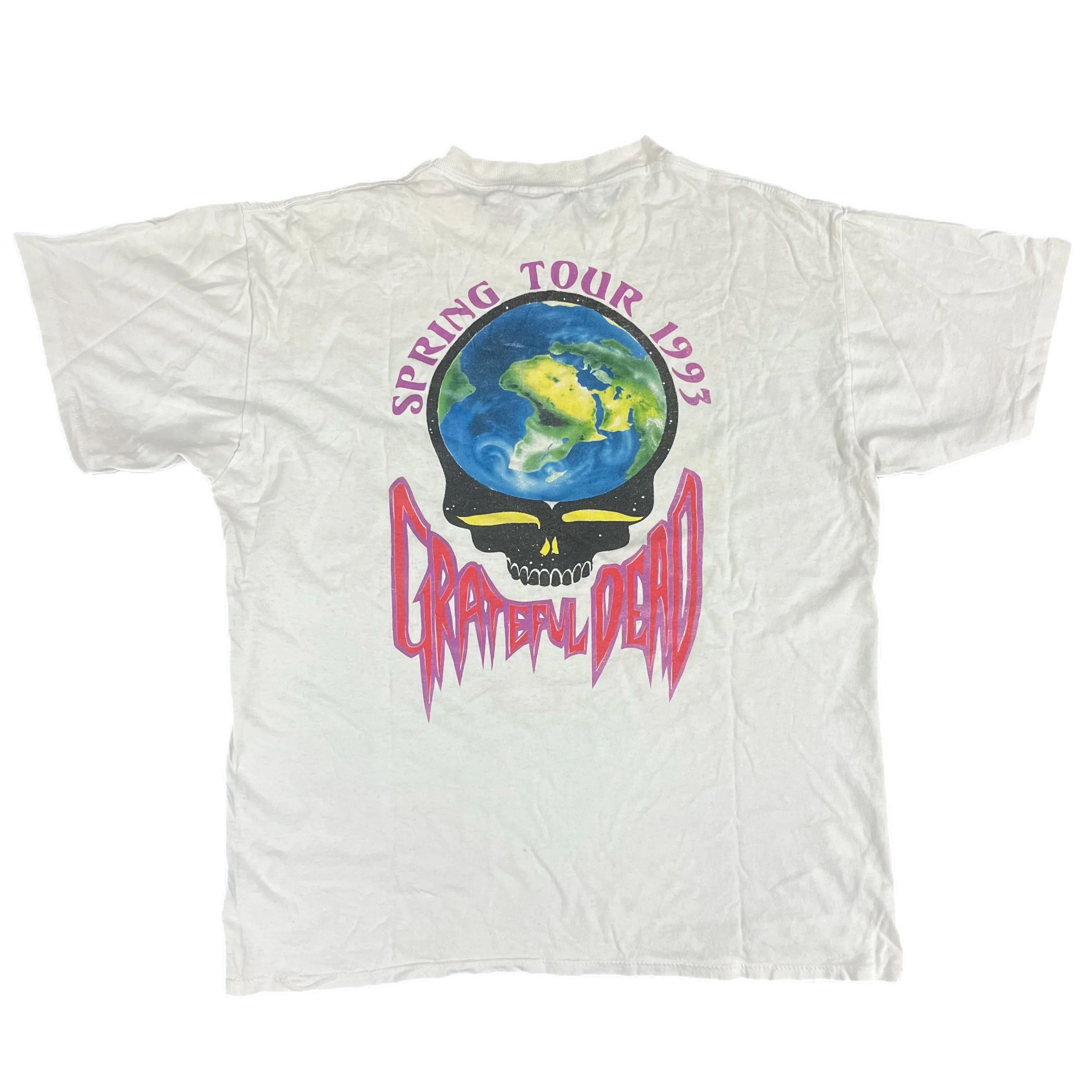 Vintage Grateful Dead "Spring '93" Tour T-Shirt - Image 2