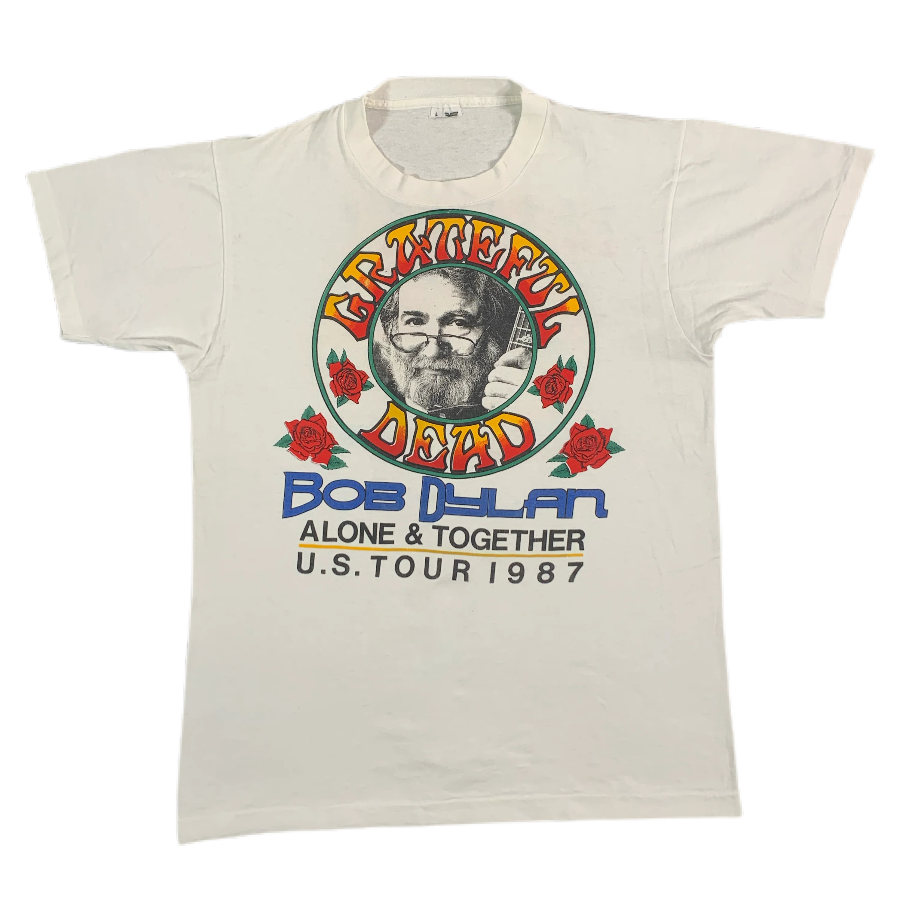 Vintage Grateful Dead Bob Dylan "Alone & Together" T-Shirt