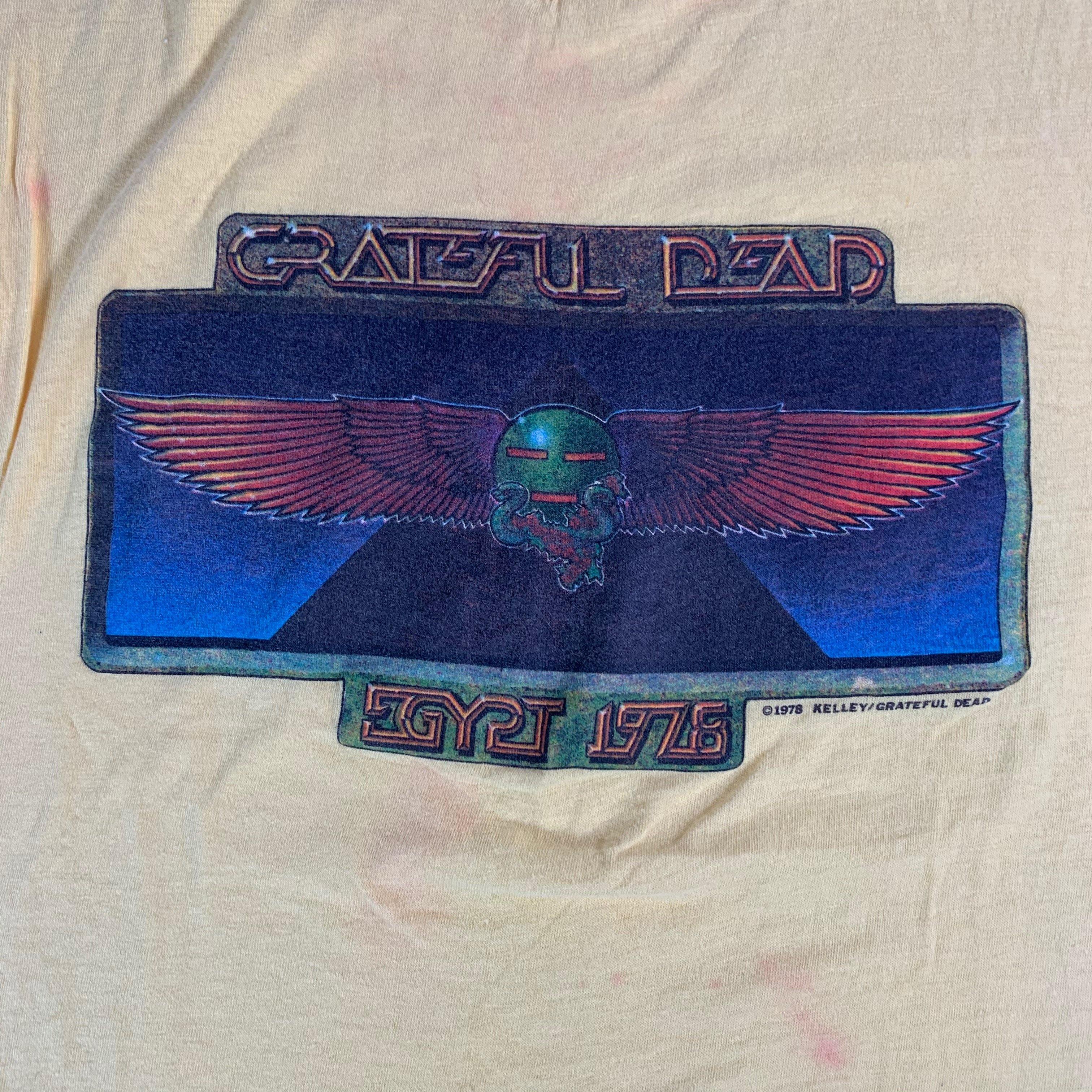 Vintage Grateful Dead Rocking The Cradle "Egypt 1978" T-Shirt - Image 3