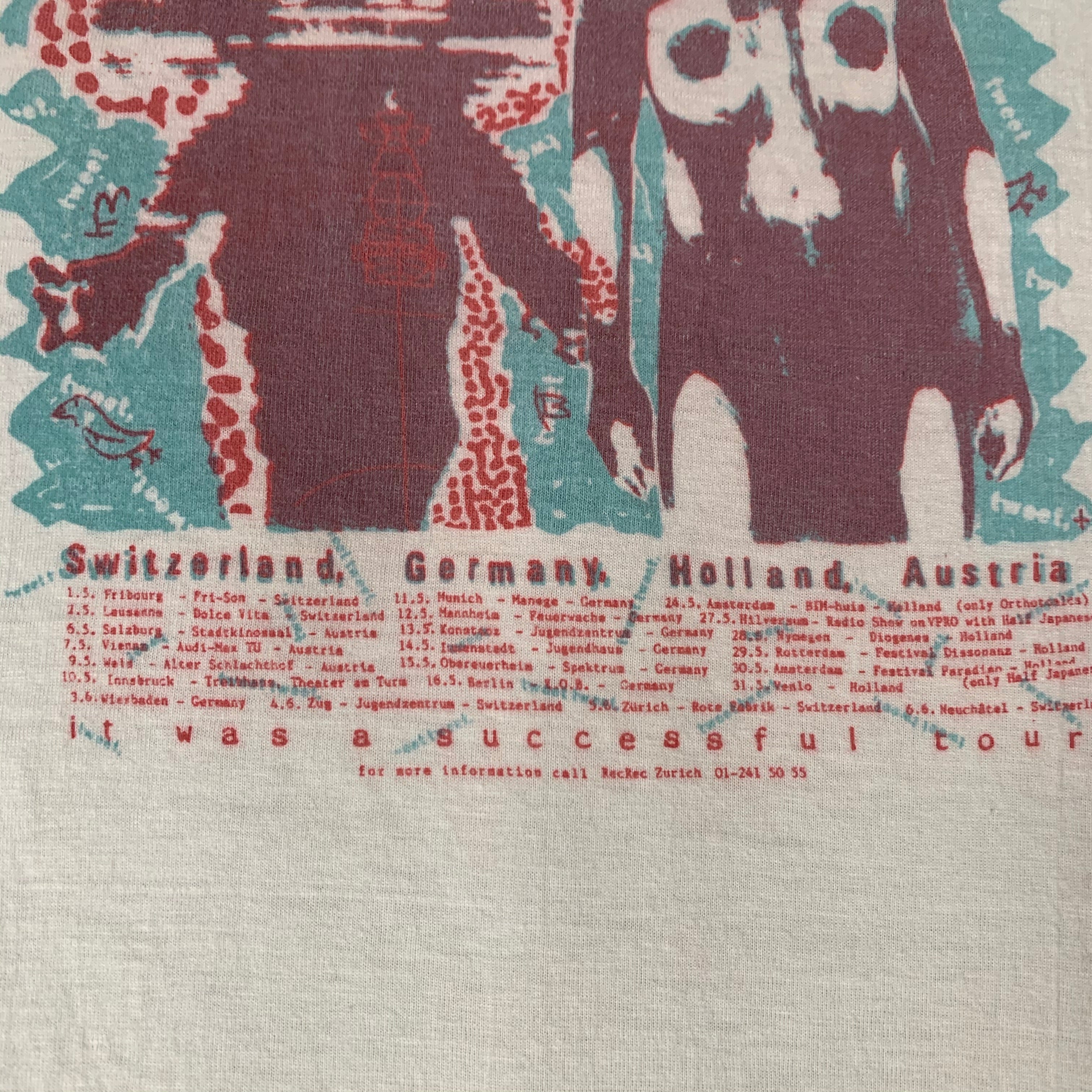 Vintage Half Japanese And The Orthotontics “Successful Tour” T-Shirt - Image 3