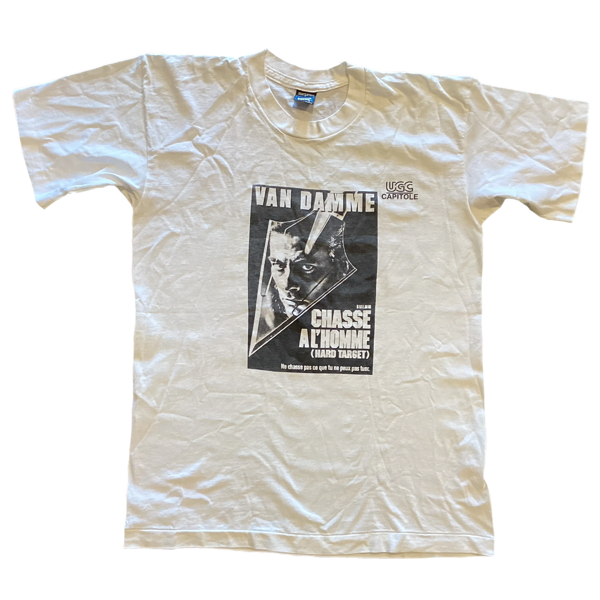 Vintage Hard Target "Van Damme" French Promo T-Shirt