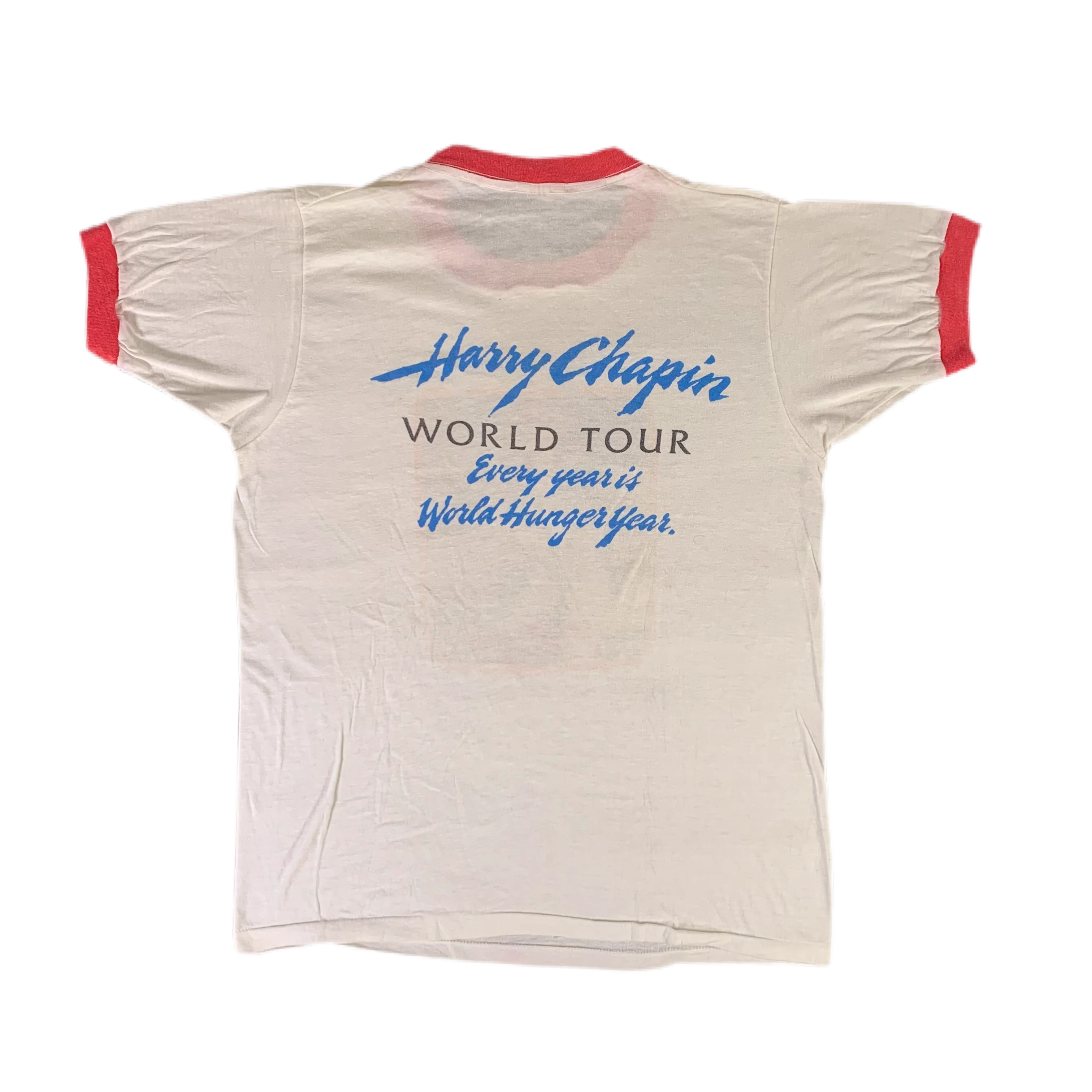 Vintage Harry Chapin "Keep The Change!" Ringer Shirt - Image 2