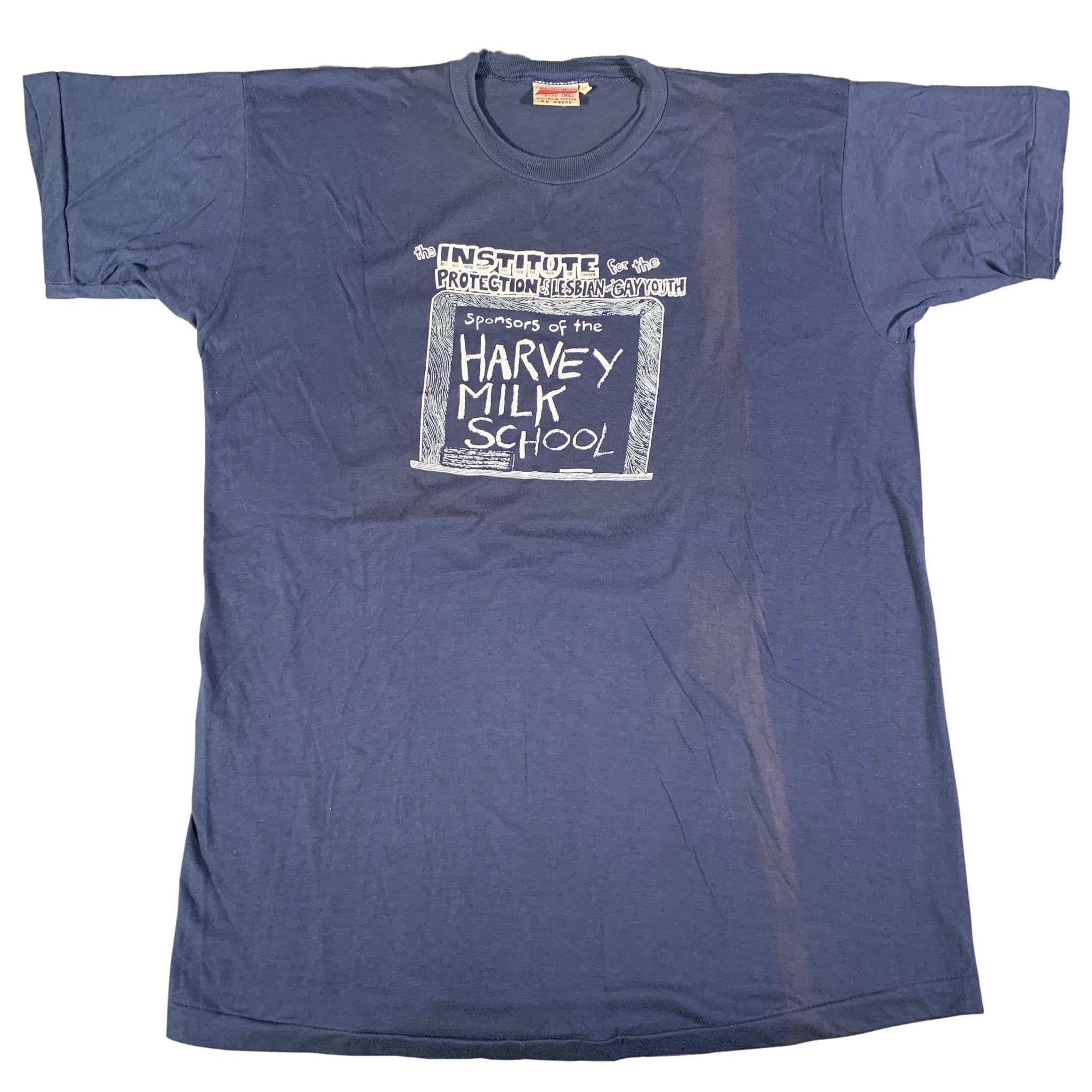 Vintage Harvey Milk "Institute Of The Protection Of Lesbian & Gay Youth" T-Shirt