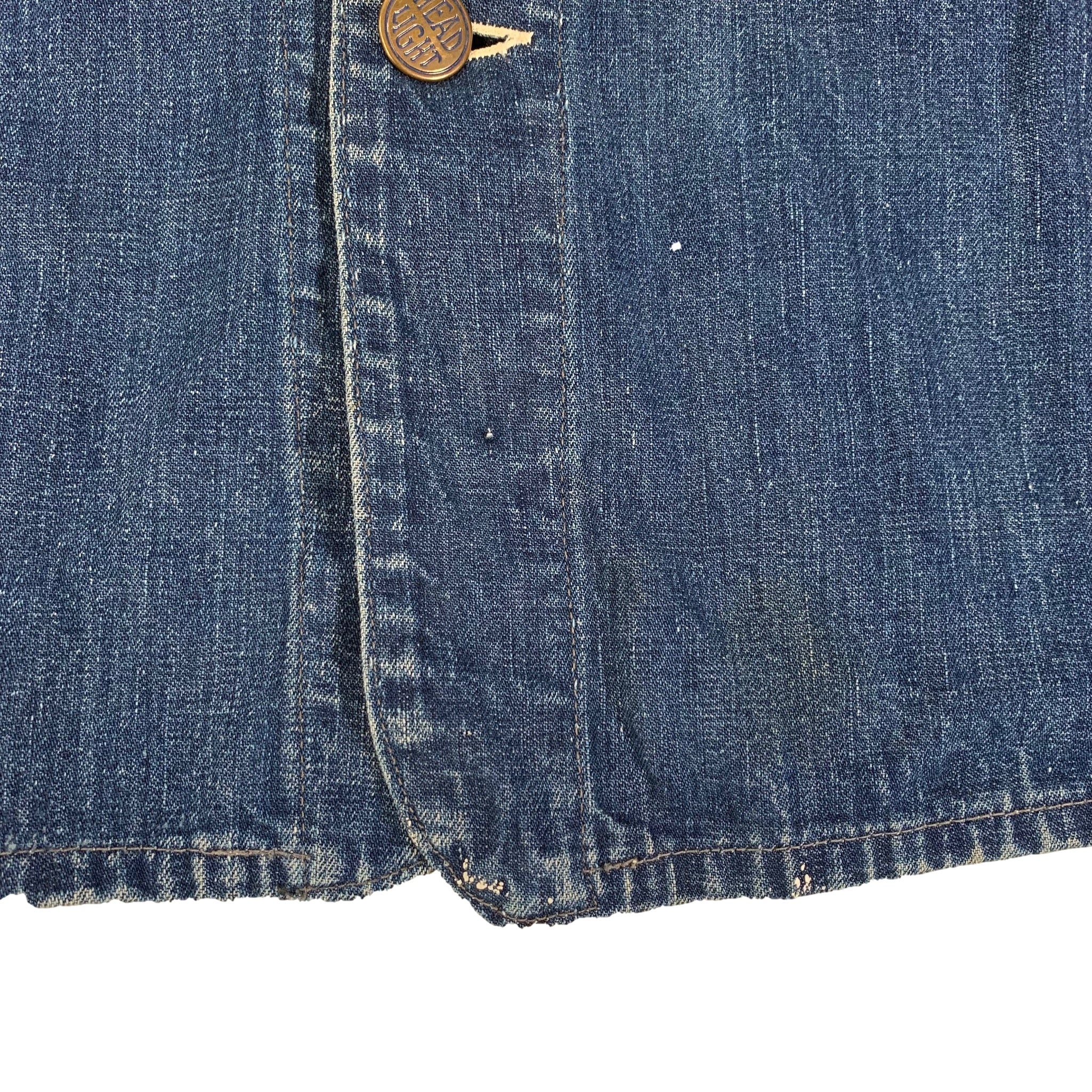 Vintage Head Light Denim "Coverall" Jacket - Image 4