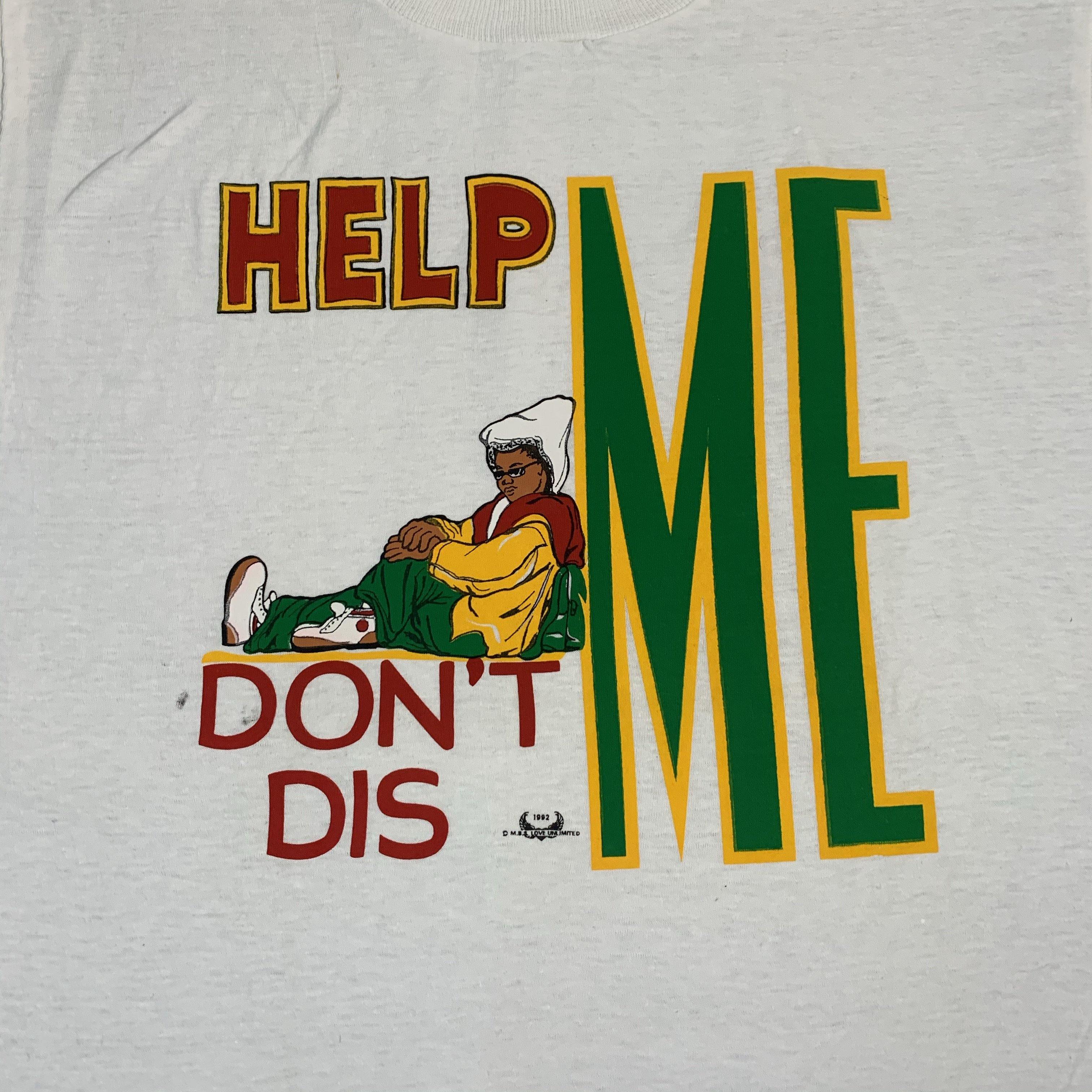 Vintage Help Me “Don’t Dis Me” T-Shirt - Image 2