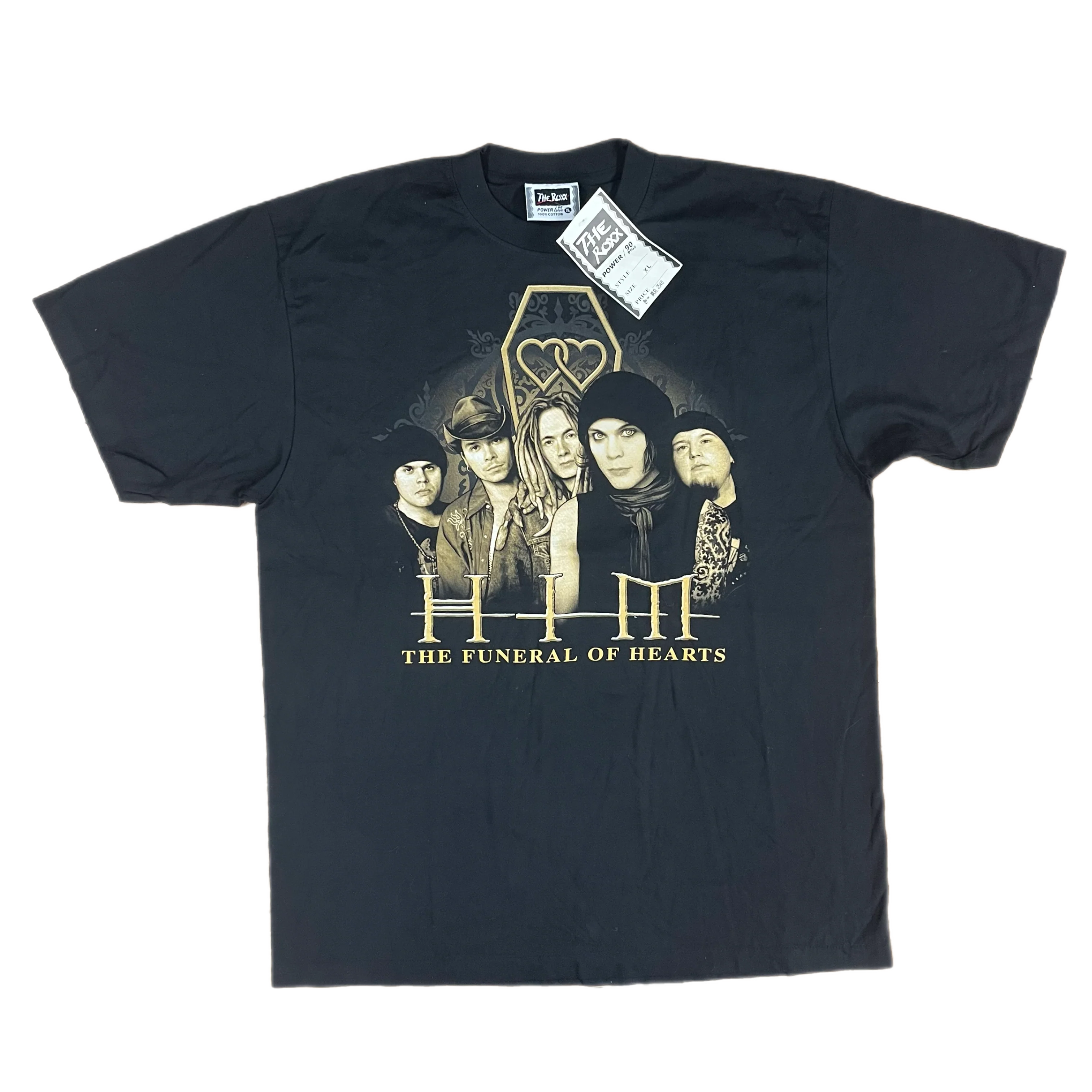 Vintage HIM "Love Metal" The Funeral Of Hearts Promotional T-Shirt