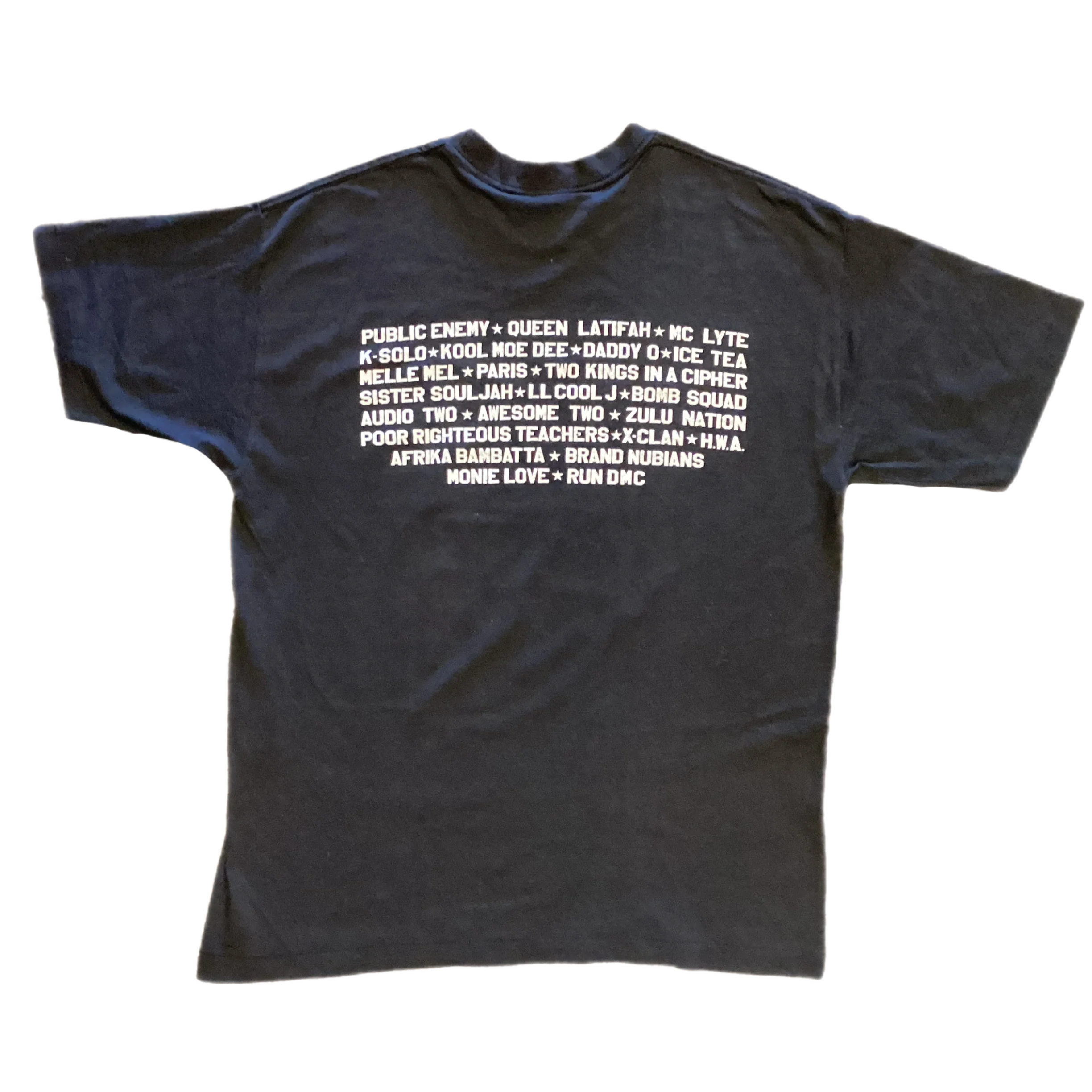 Vintage Howard University '91 "Rap Conference" Festival T-Shirt - Image 4