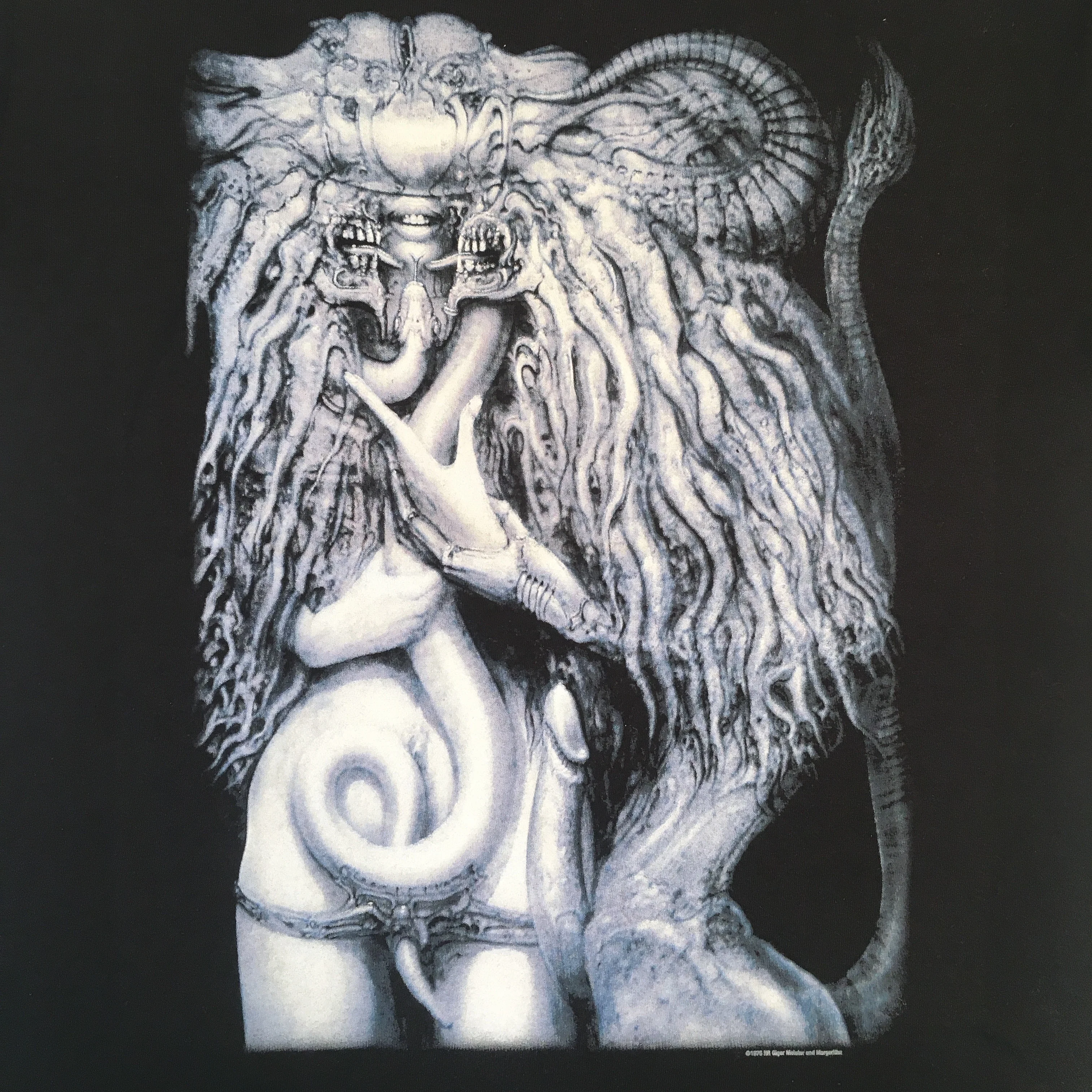 Vintage HR Giger "Meister Und Margheritha" T-Shirt - Image 2