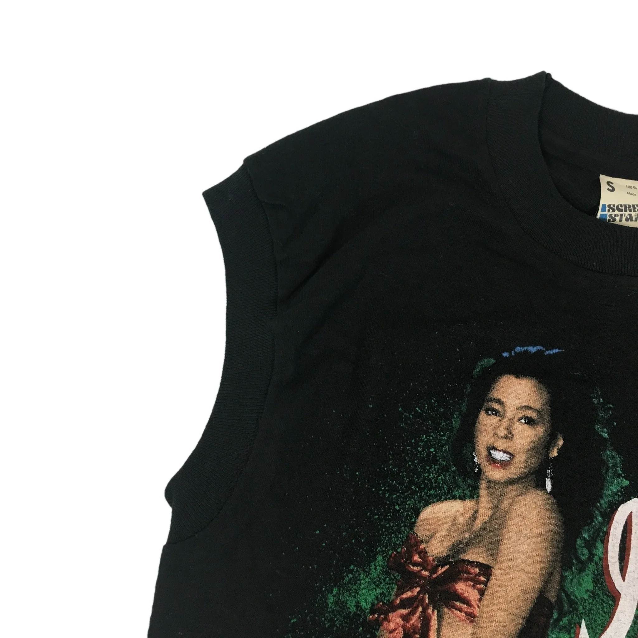 Vintage Irene Cara "Flashdance" Sleeveless T-Shirt - Image 2