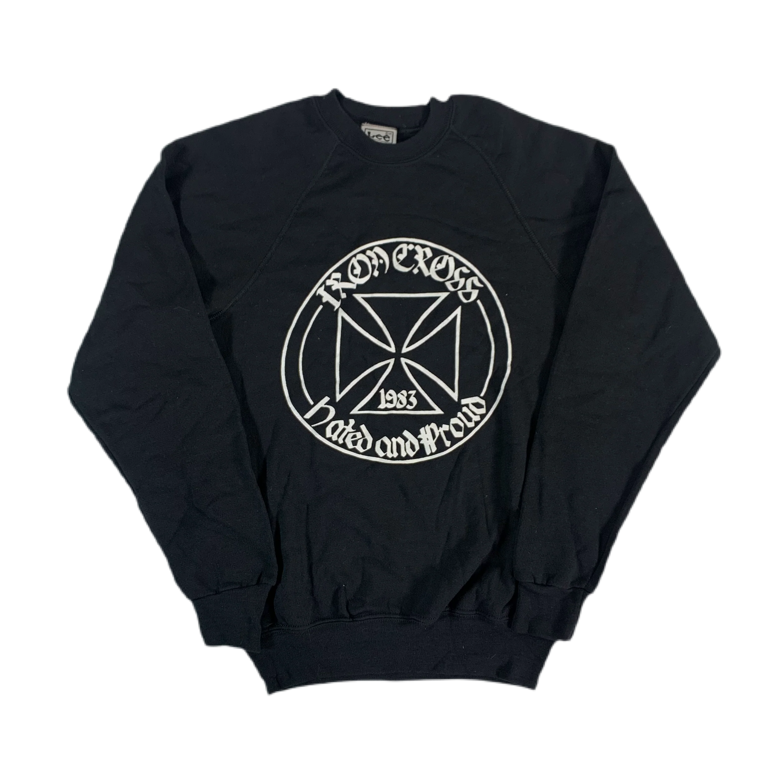 Vintage Iron Cross "Hated And Proud" Raglan Sweatshirt