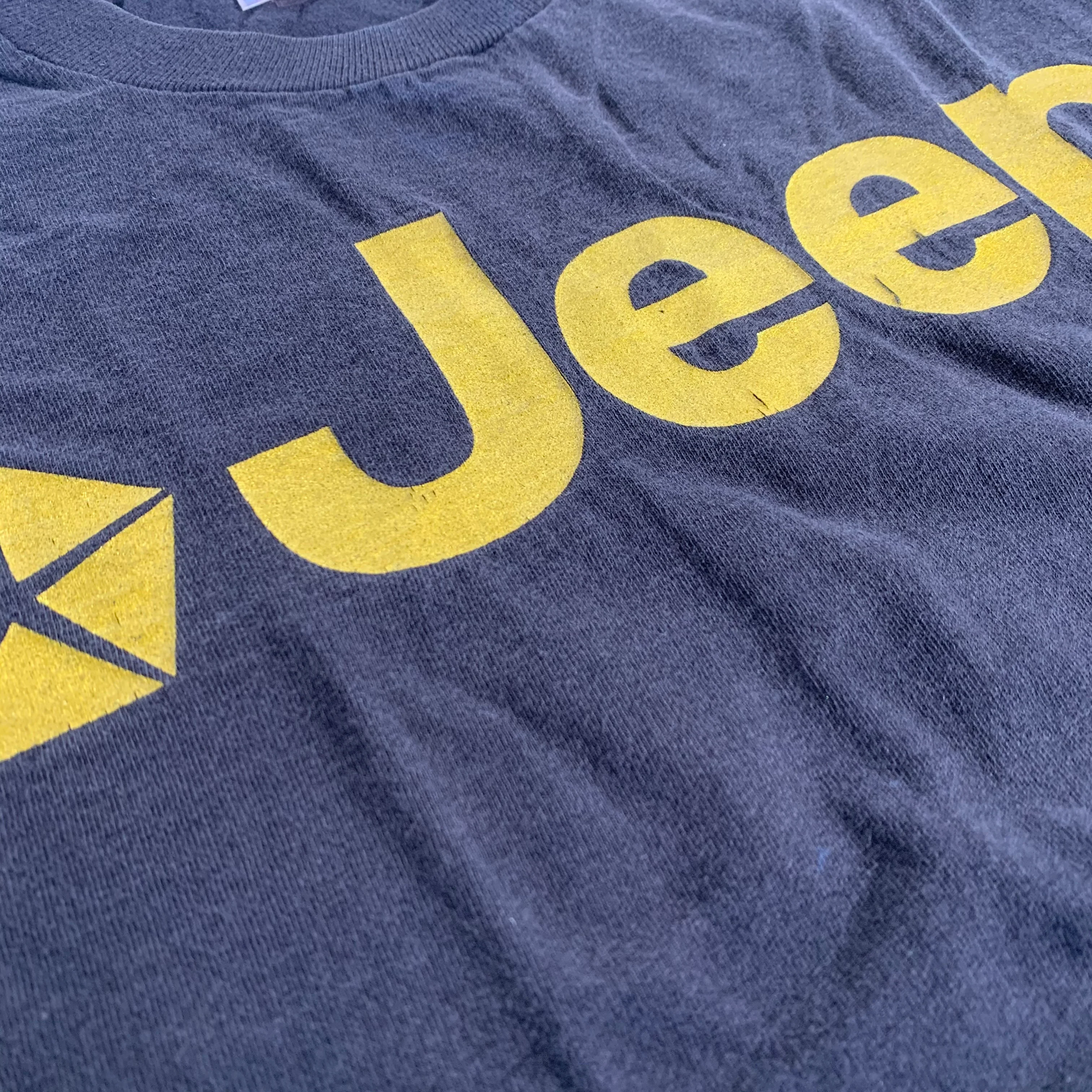 Vintage Jeep "Gold Ink Logo" T-Shirt - Image 2
