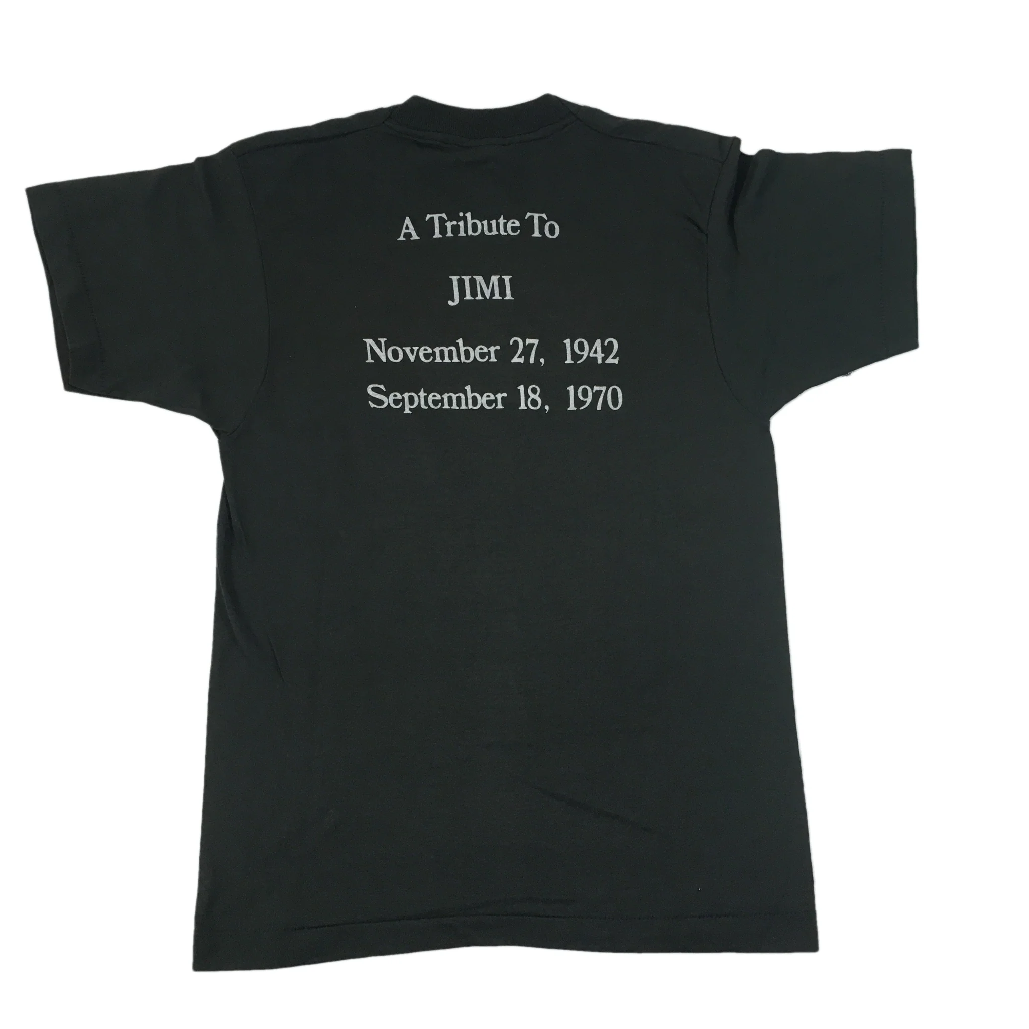 Vintage Jimi Hendrix "Tribute" T-Shirt - Image 6