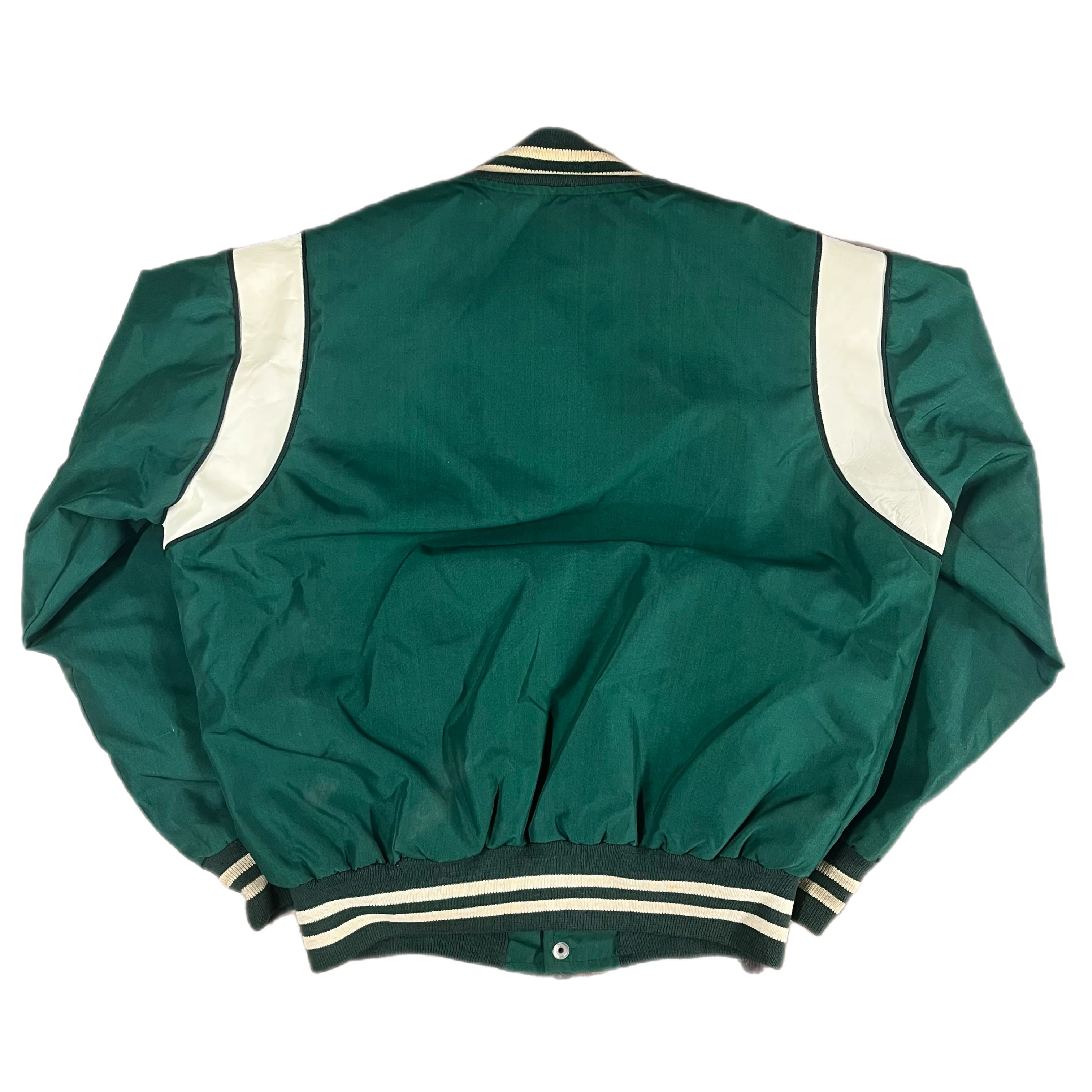Vintage John Grove Sporting Goods "York, PA" Leather Trim Jacket - Image 2