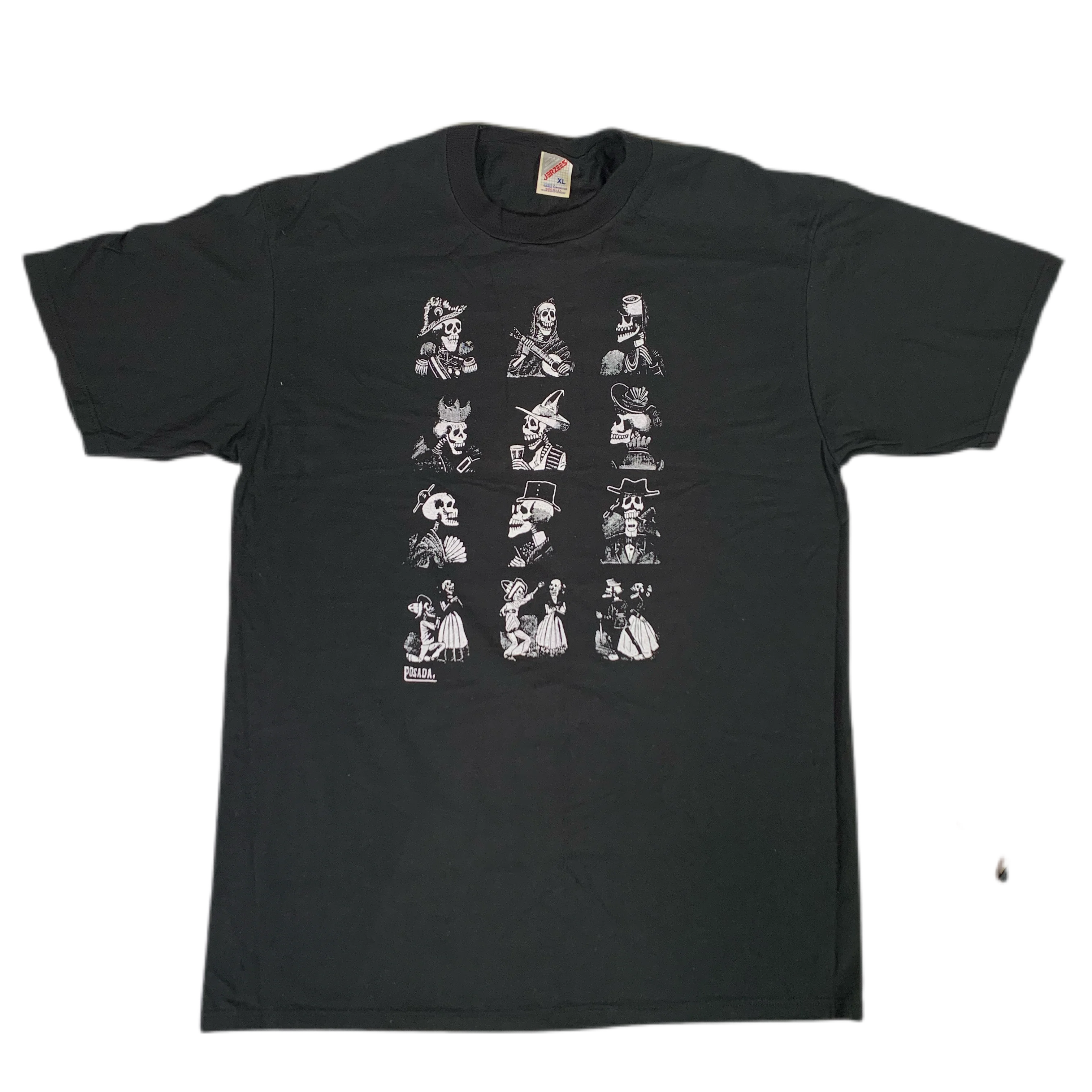 Vintage Jose Guadalupe Posada "Calaveras" T-Shirt