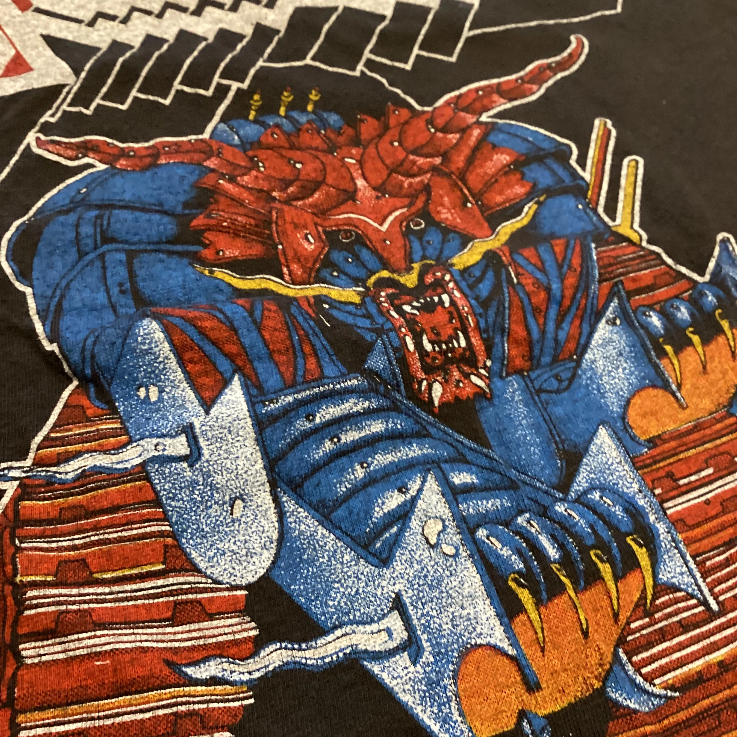 Vintage Judas Priest "Defenders Of The Faith" Defenders Tour '84 T-Shirt - Image 3
