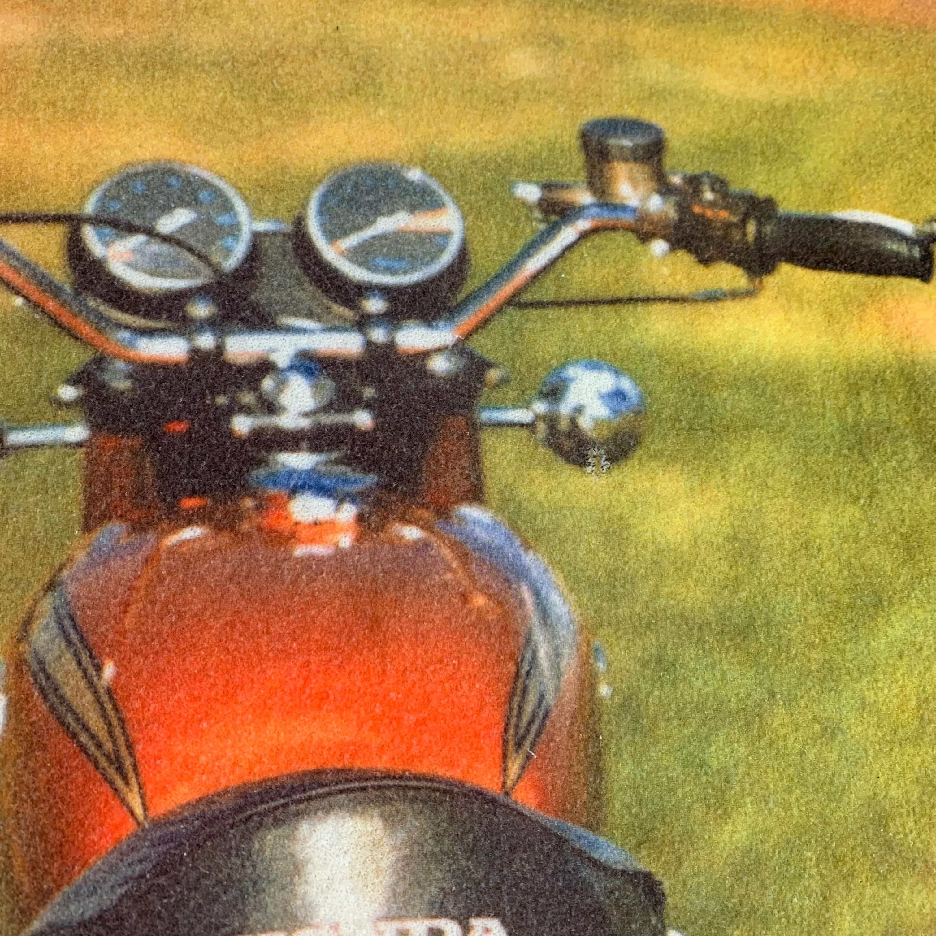 Vintage K-Mart "Honda" Photoprint Motorcycle Shirt - Image 3