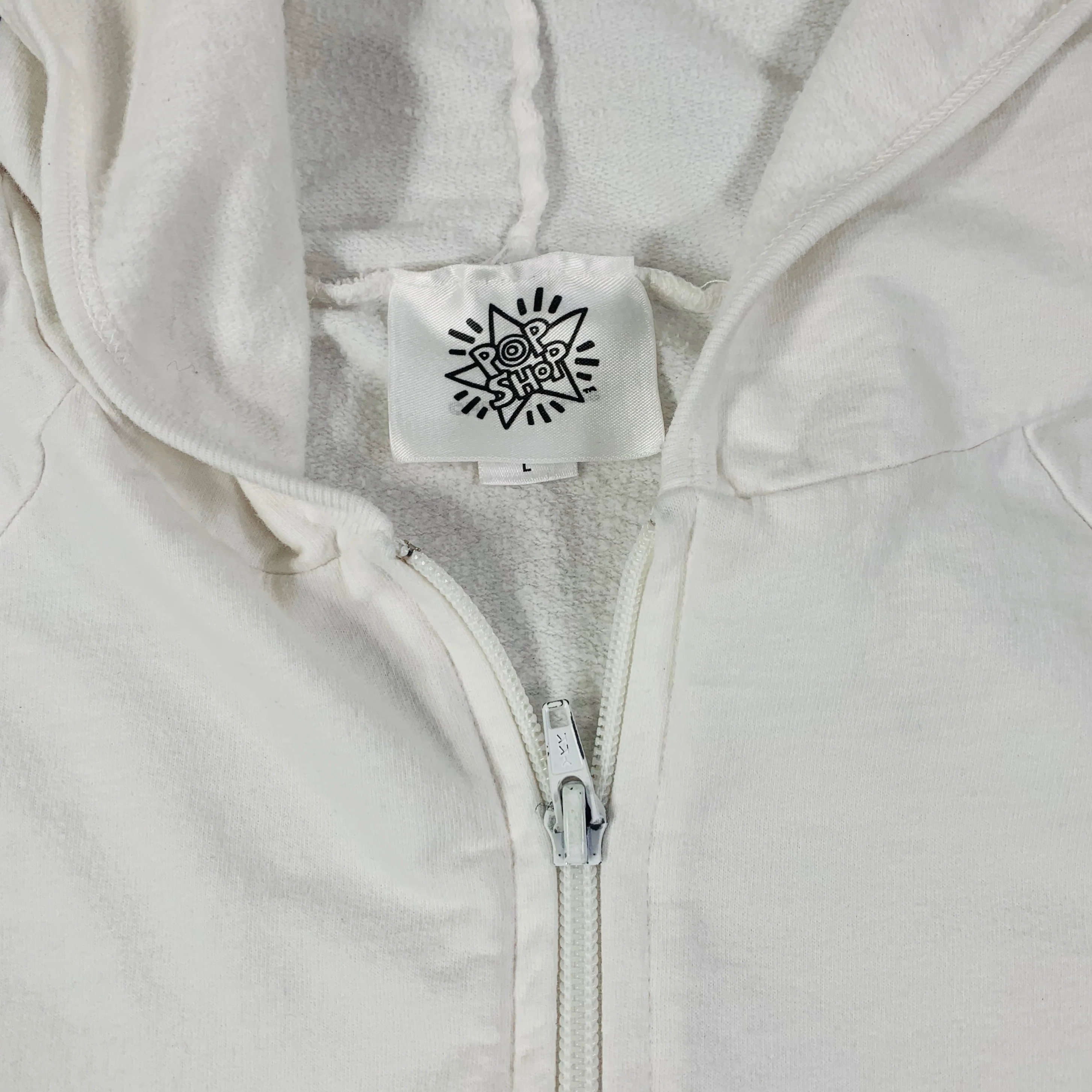 Vintage Keith Haring "Pop Shop" Unisex Zip Hoodie - Image 4