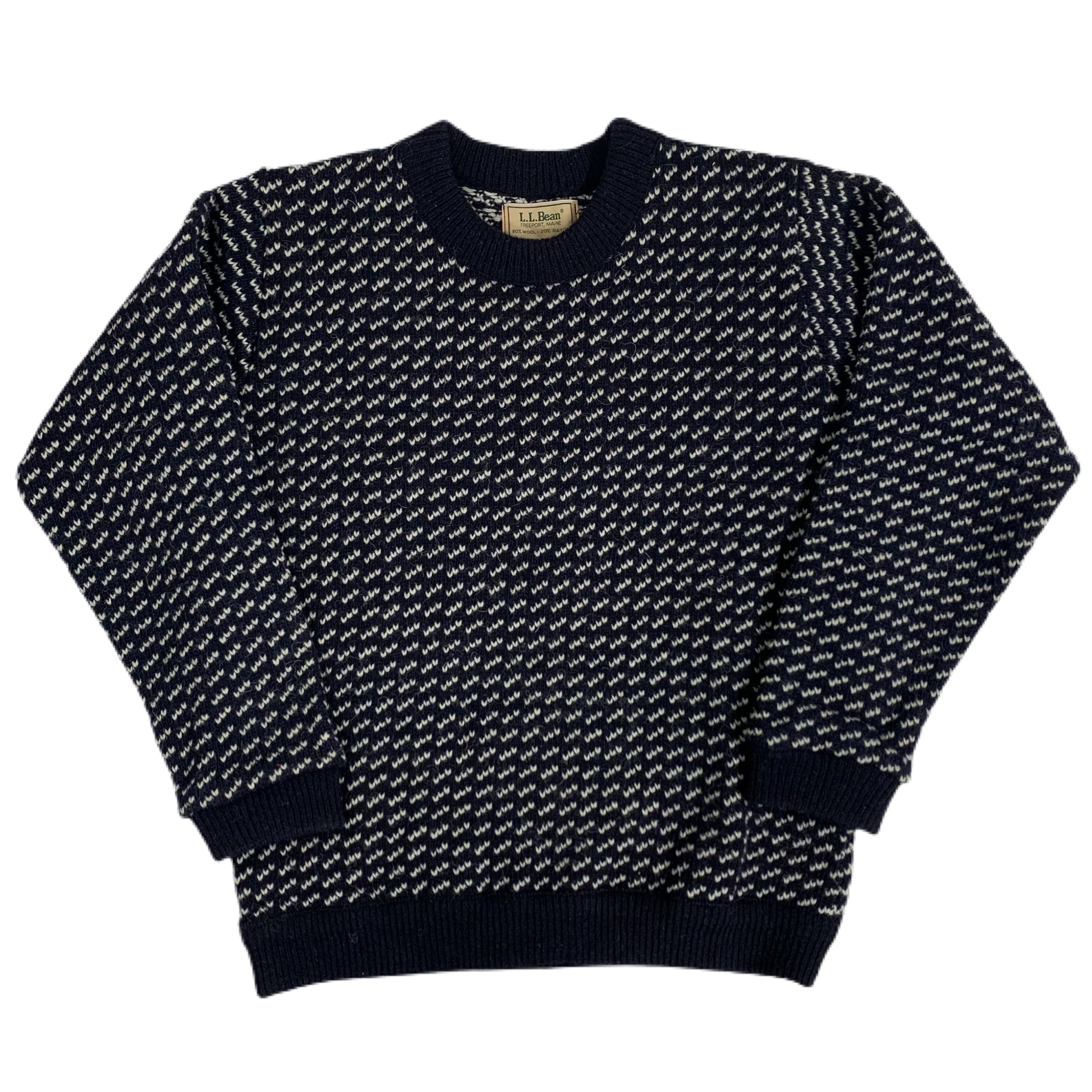 Vintage L.L. Bean "Birdseye Wool" Sweater