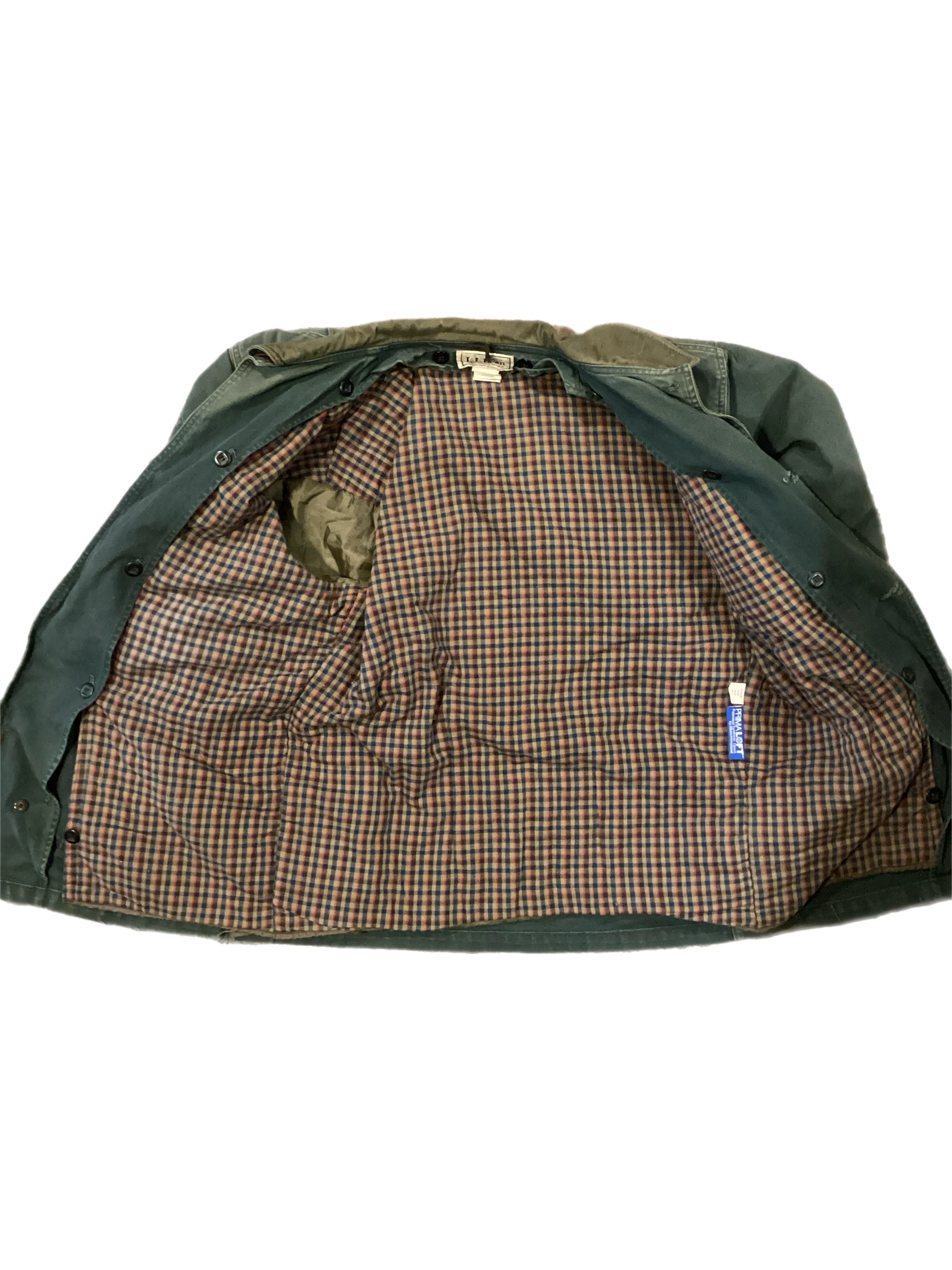 Vintage L.L. Bean "Flannel Lined" Barn Jacket - Image 3