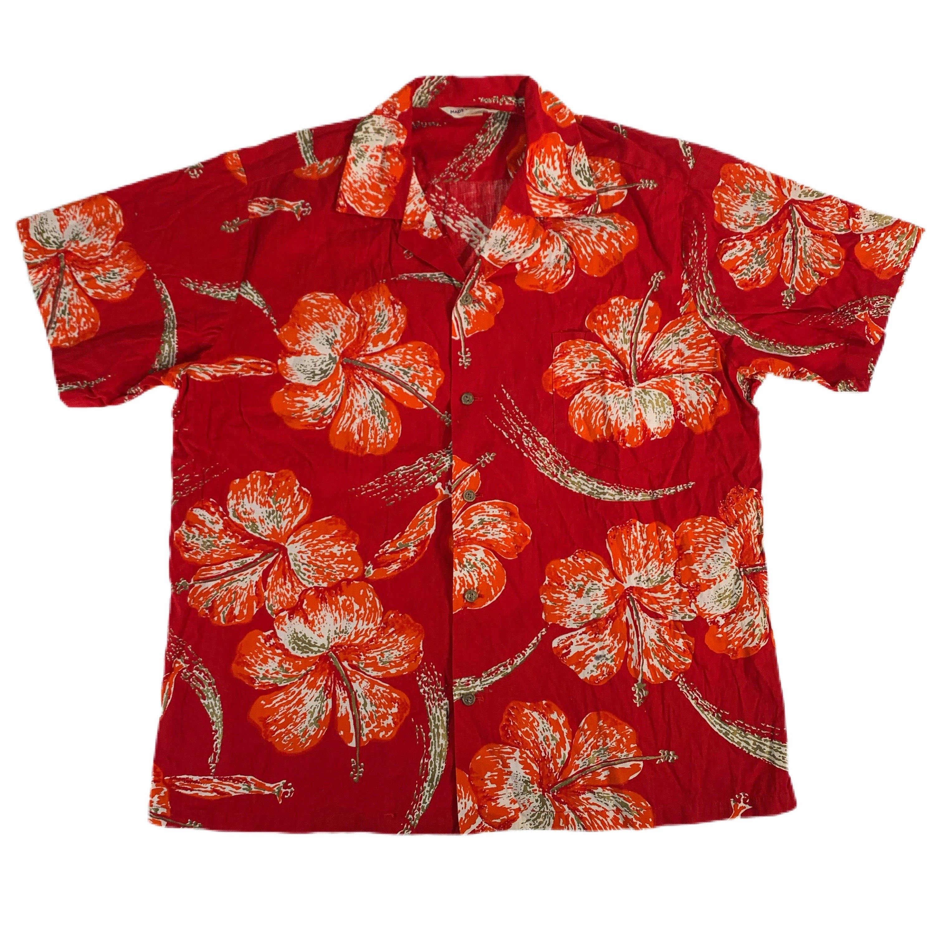 Vintage Made In Hawaii "Loop" Collar Shirt