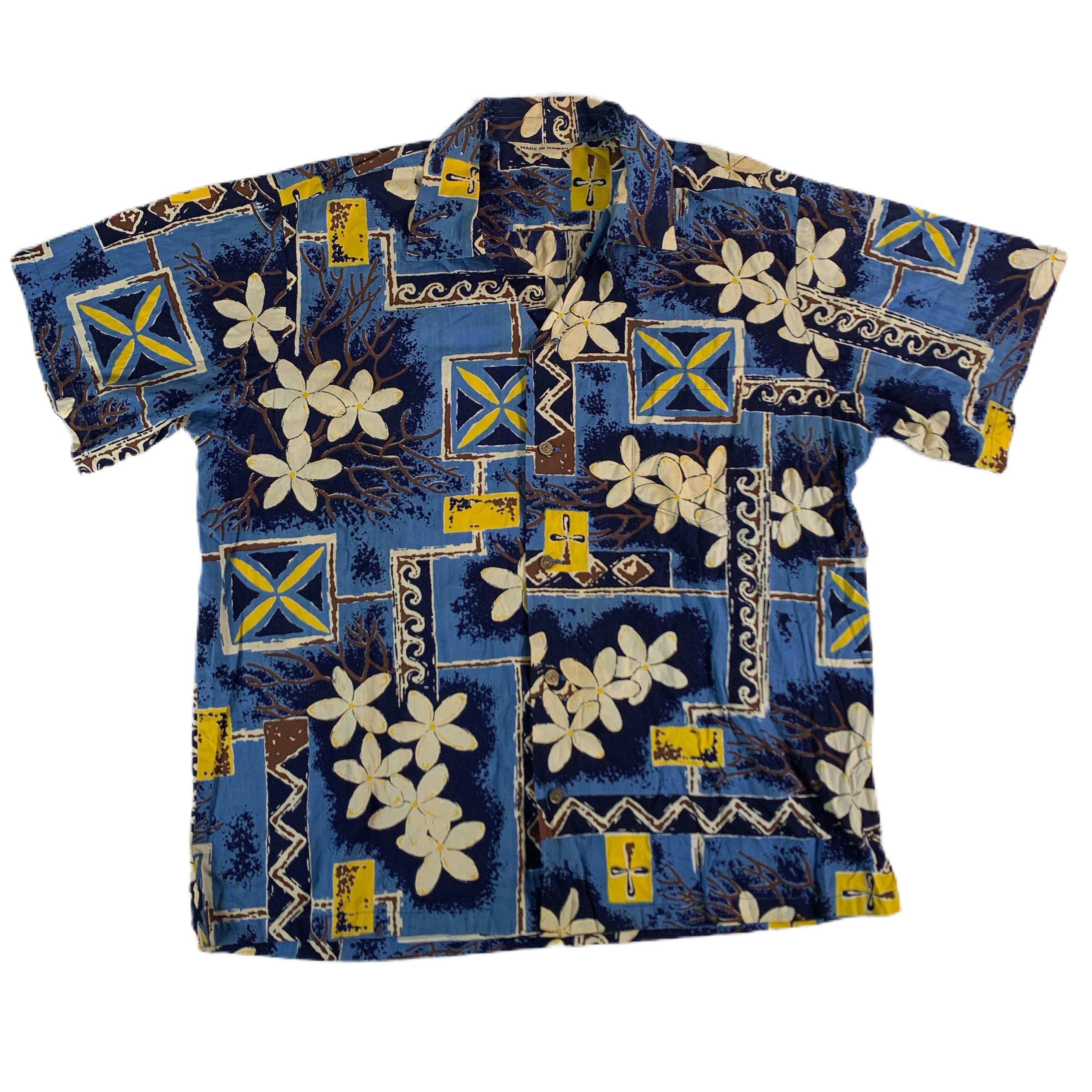Vintage Made In Hawaii "Loop" Collar Shirt