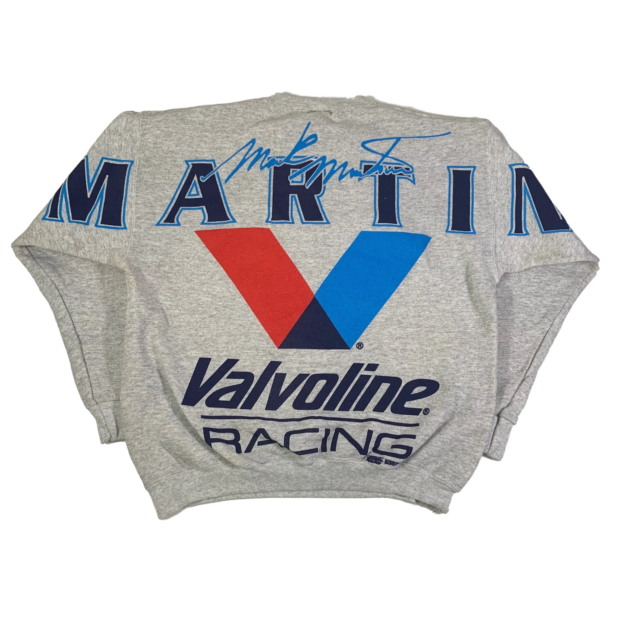 Vintage Nascar Mark Martin "Valvoline Racing" Crewneck Sweatshirt - Image 4