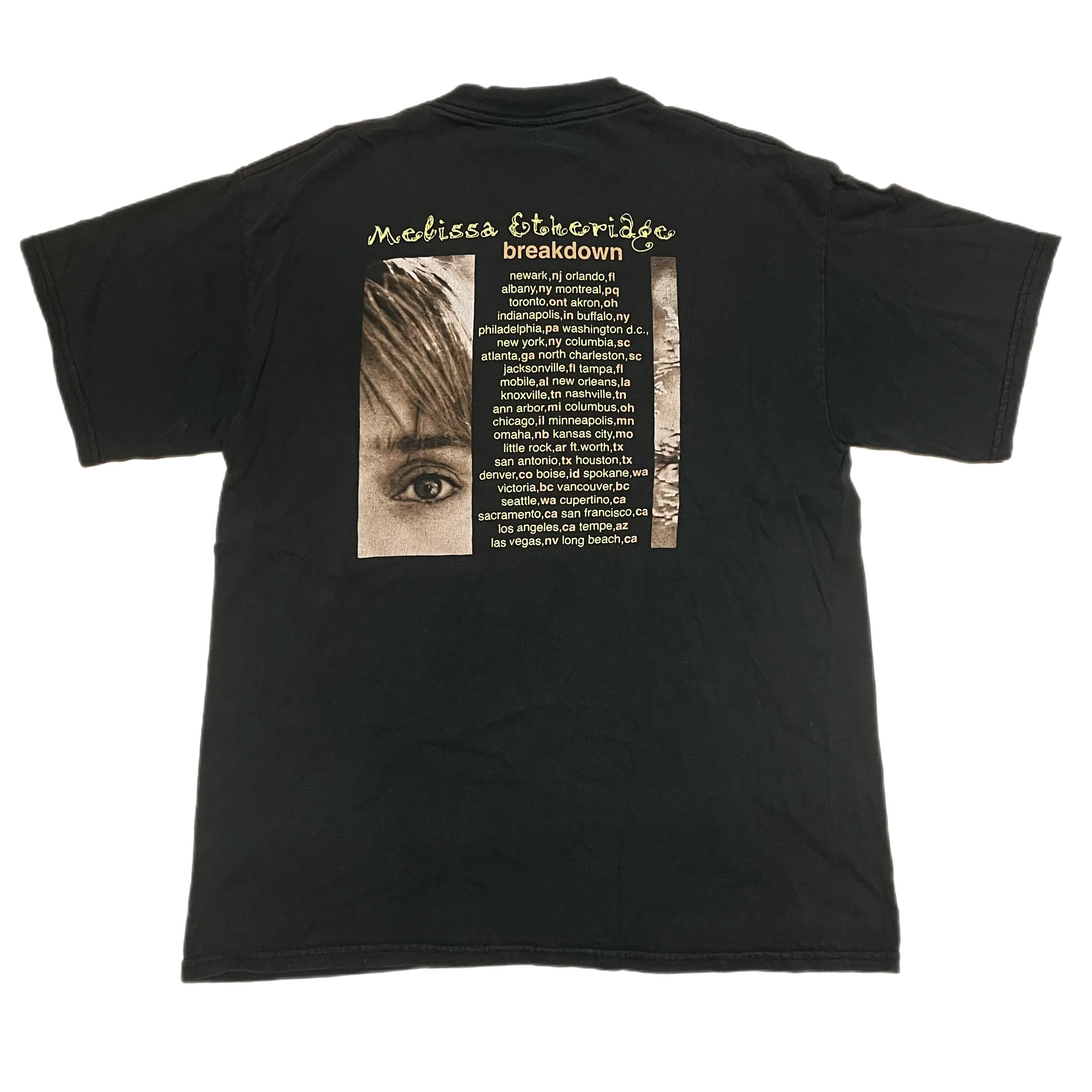 Vintage Melissa Etheridge "Breakdown" Tour T-Shirt - Image 2
