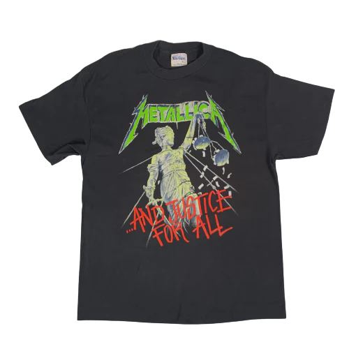 Vintage Metallica "...And Justice For All" 1988-1989 Tour T-Shirt