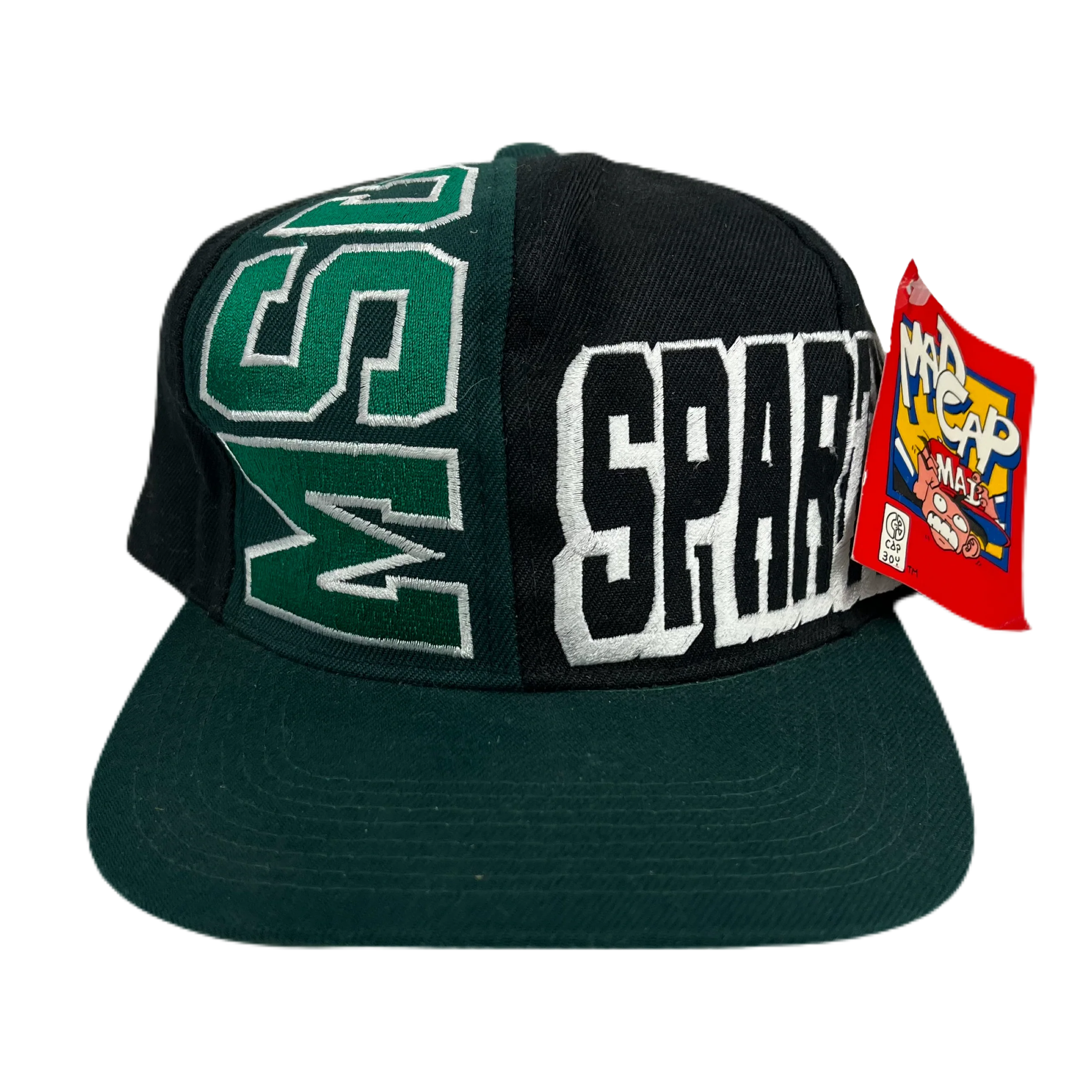 Vintage Michigan State University "Spartans" Wool Snapback Hat