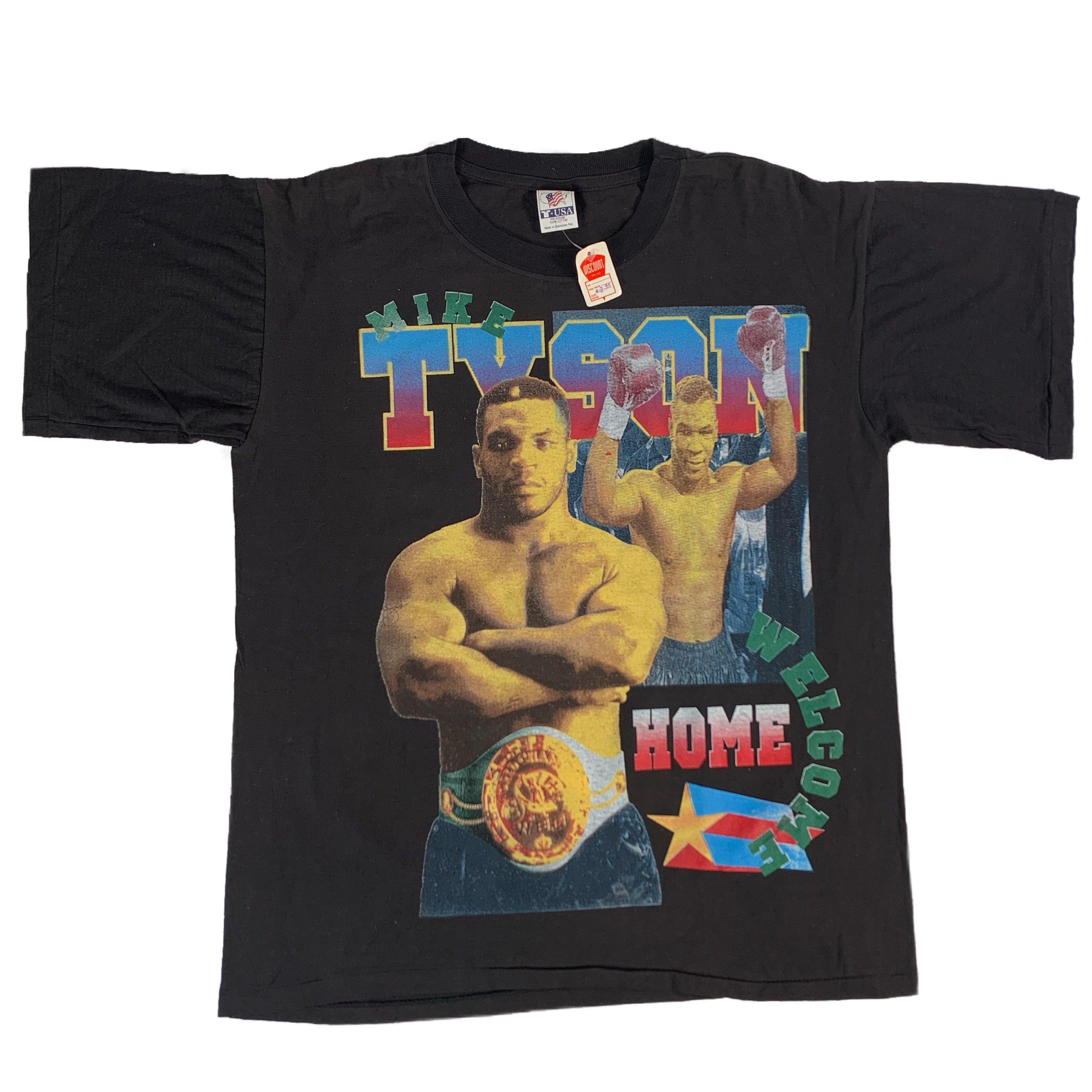 Vintage Mike Tyson "Welcome Home" T-Shirt