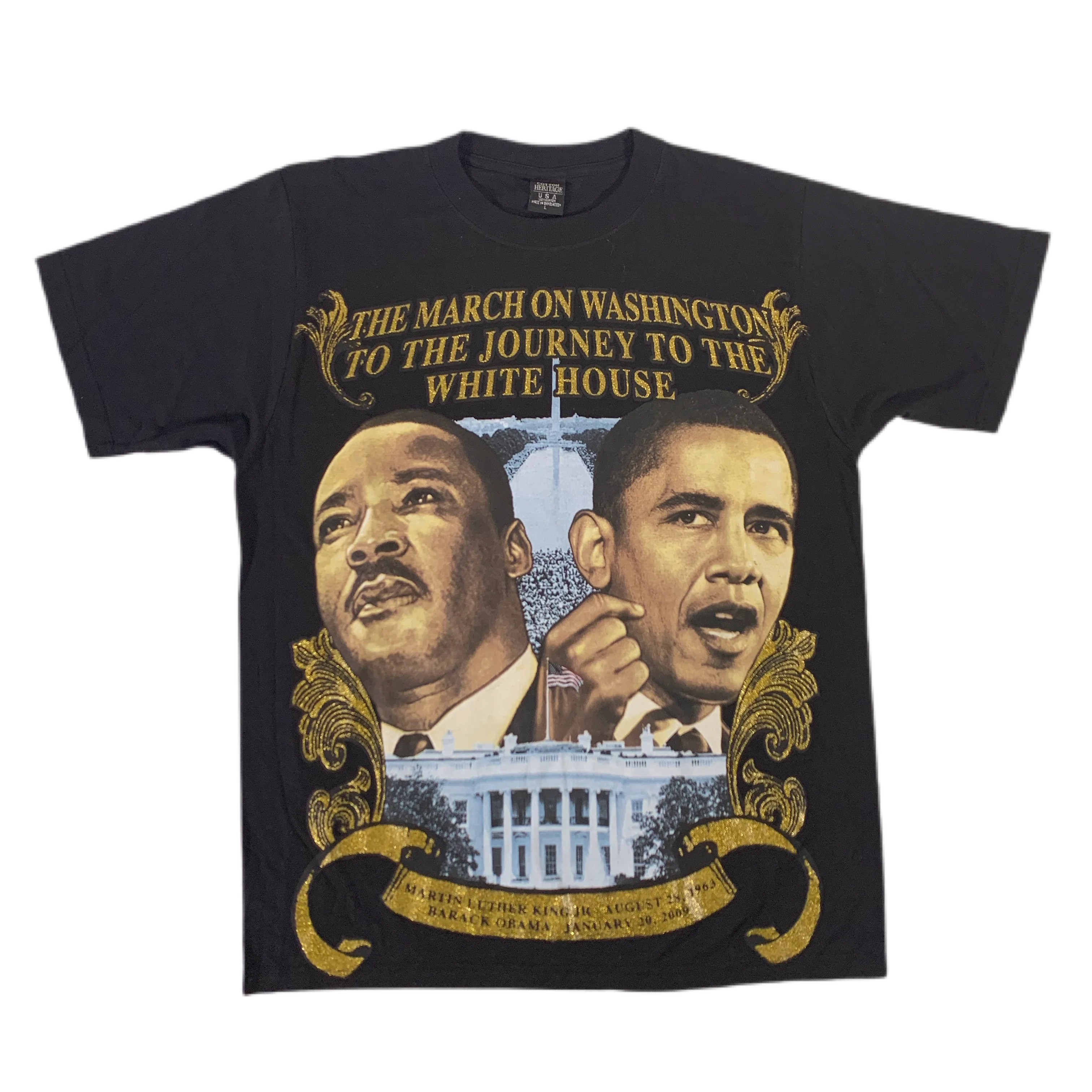 Vintage MLK/Obama "March on Washington" T-Shirt