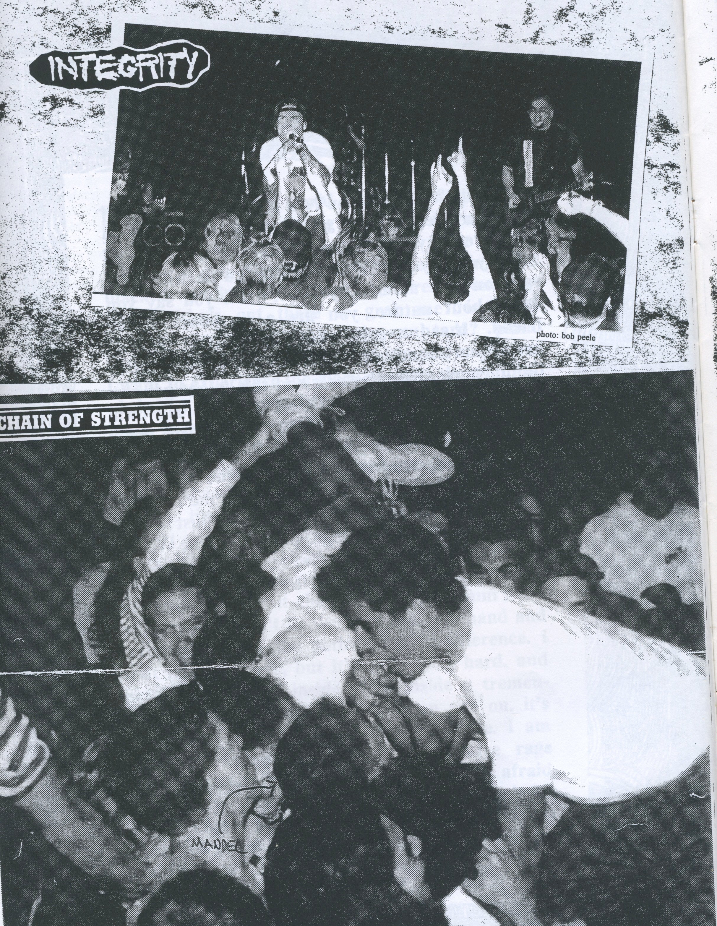 Vintage Monkey "A Straight Edge Fanzine" 90's Netherlands Issue #1 - Image 3