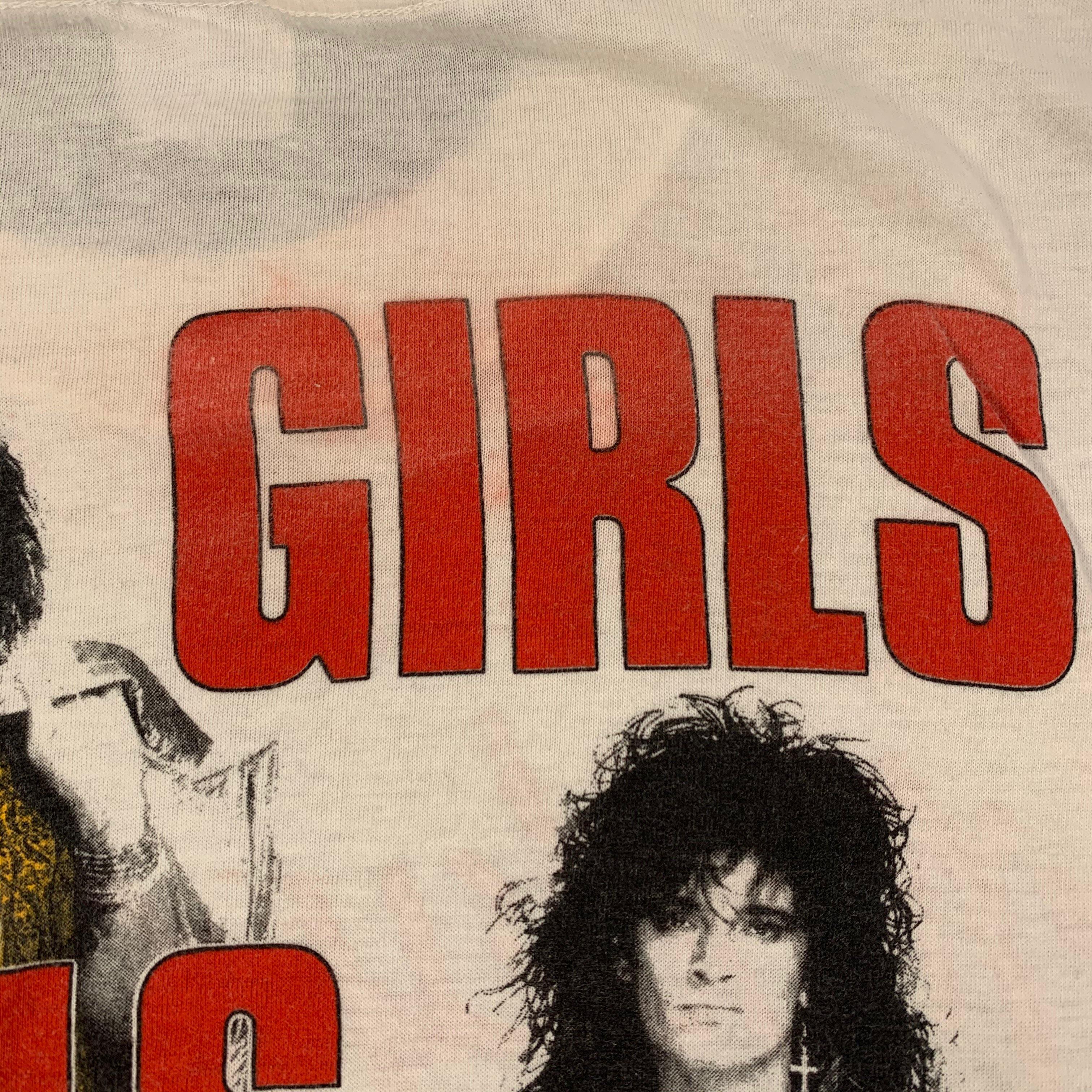 Vintage Motley Crue "Girls Girls Girls" T-Shirt - Image 7
