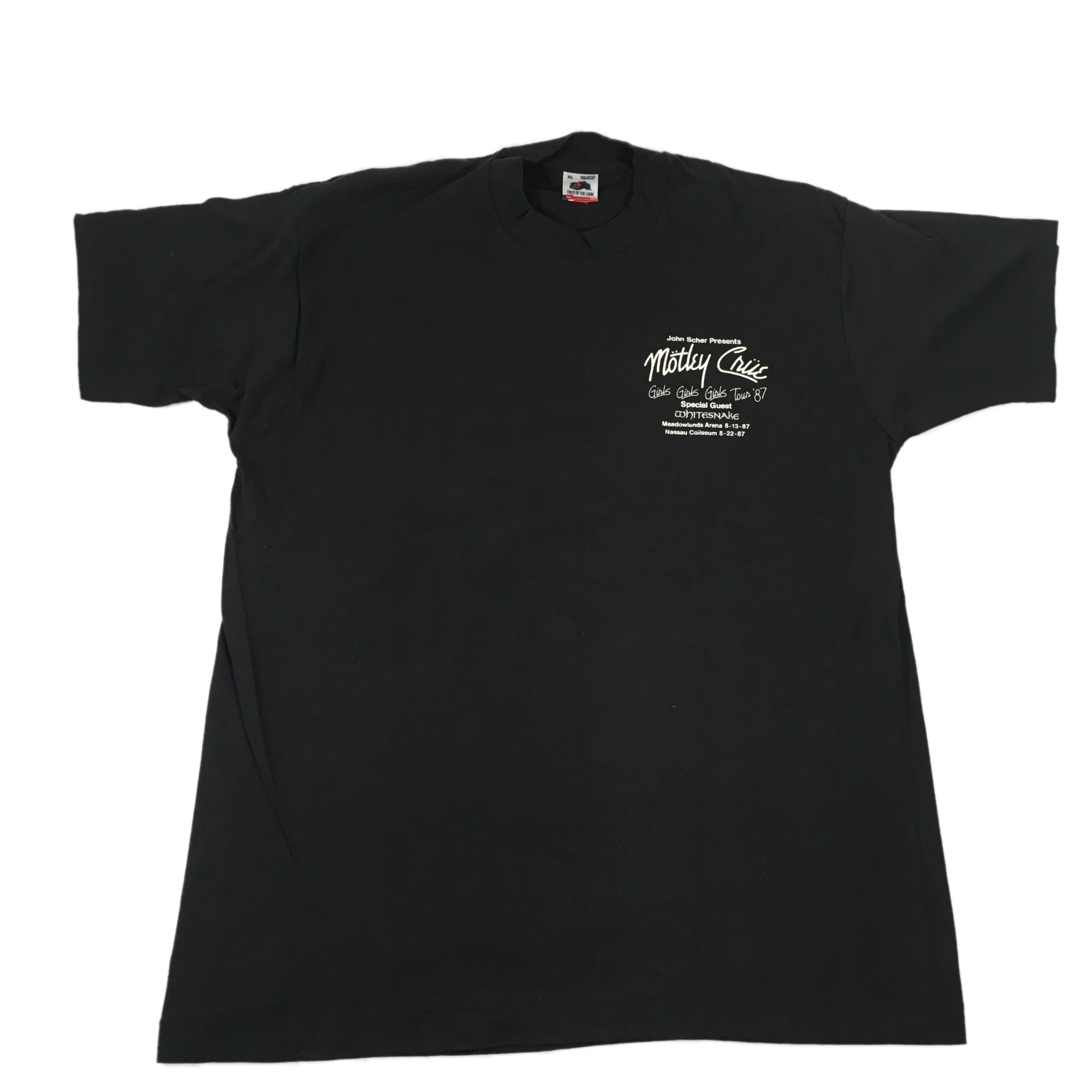 Vintage Motley Crue "Girls Girls Girls" T-Shirt - Image 2