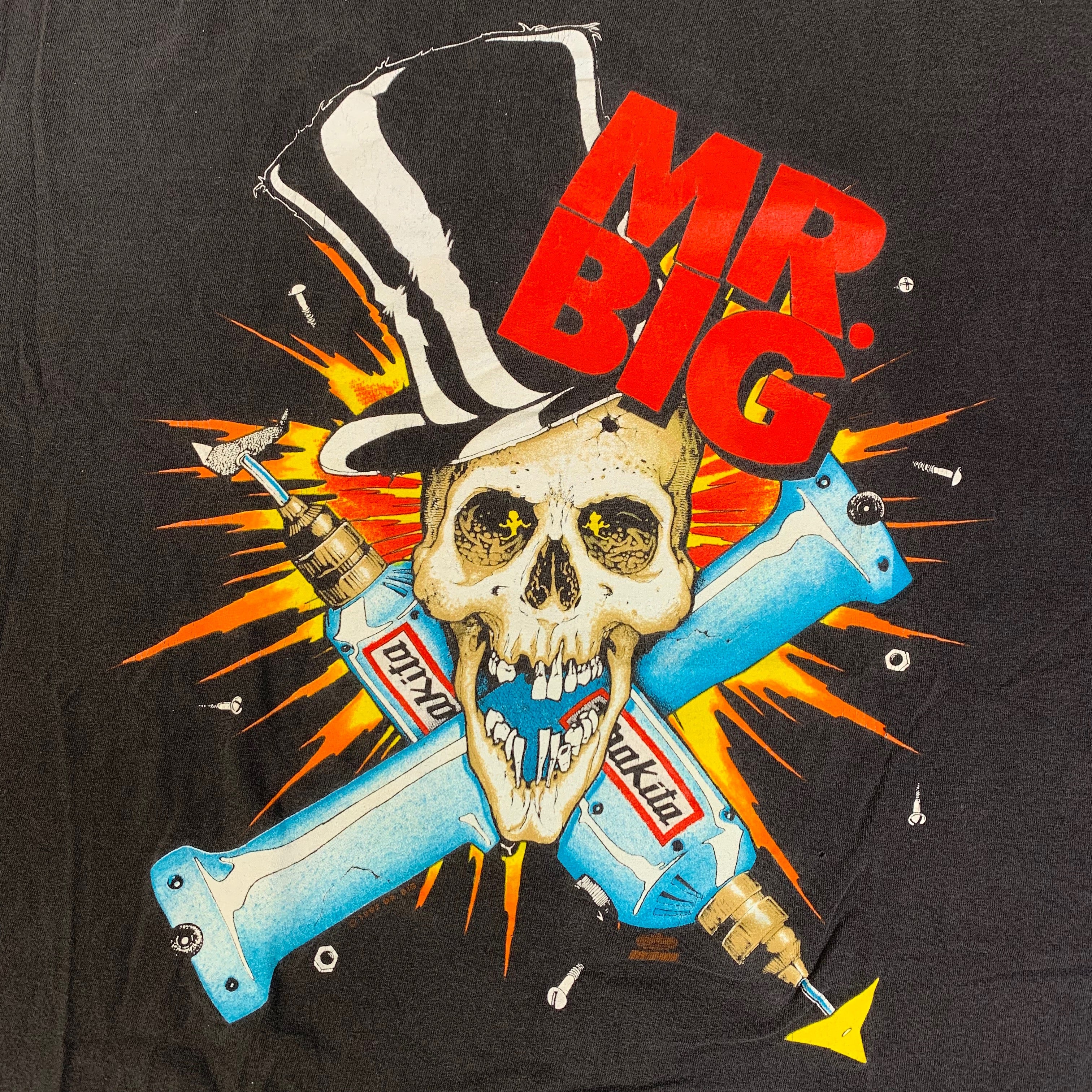 Vintage Mr. Big "Drilled and Confused" T-Shirt - Image 2