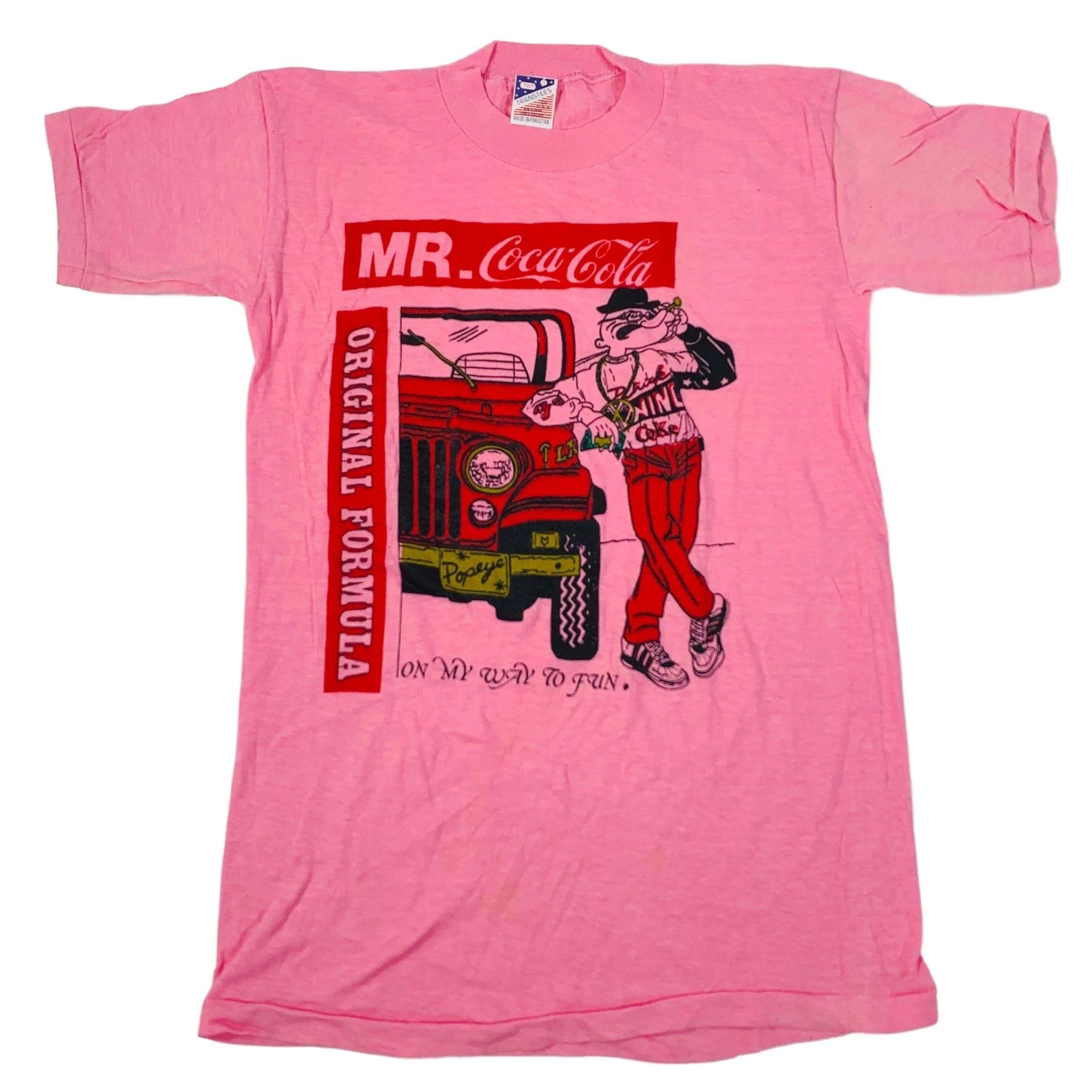 Vintage Mr. Coca Cola "Popeye" T-Shirt