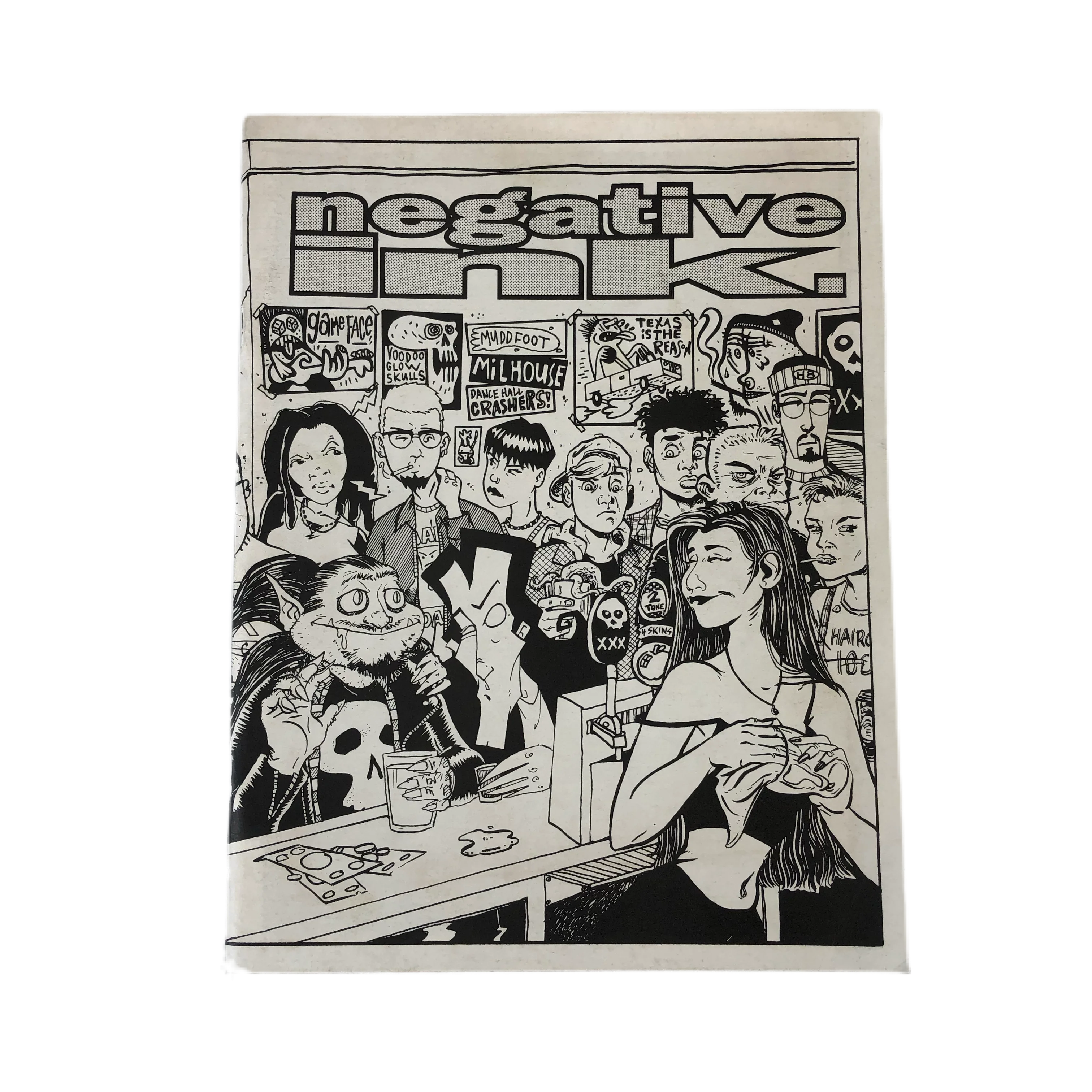 Vintage Negative Ink Fanzine "Issue 4"