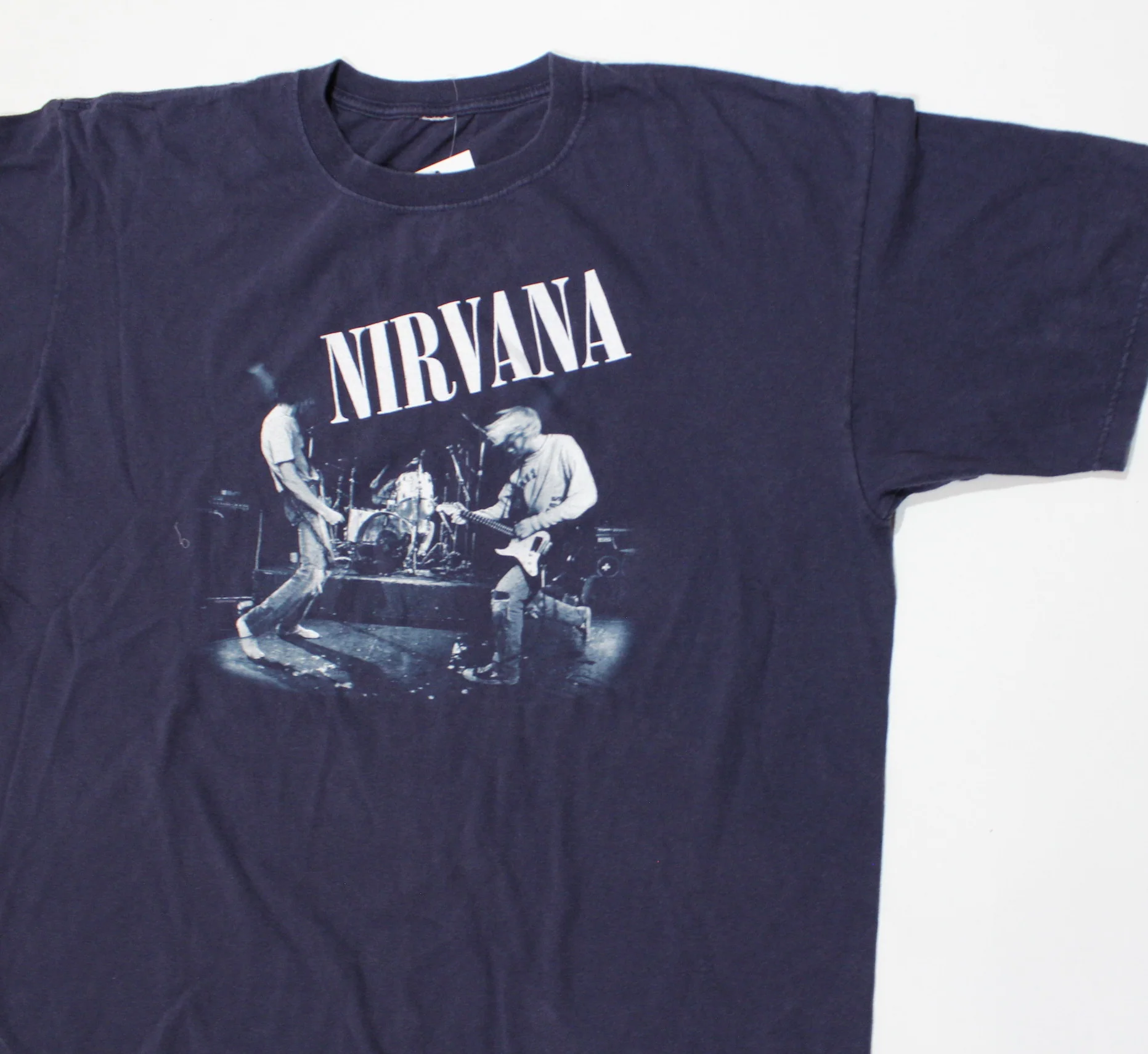 Vintage Nirvana "Live" T-Shrit - Image 3