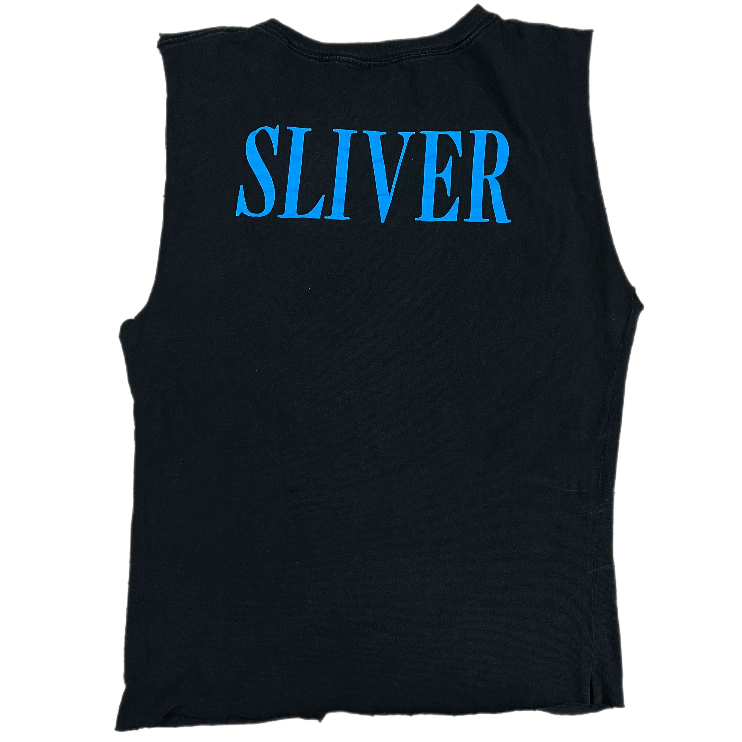 Vintage Nirvana "Sliver" Sleeveless And Cut T-Shirt - Image 2