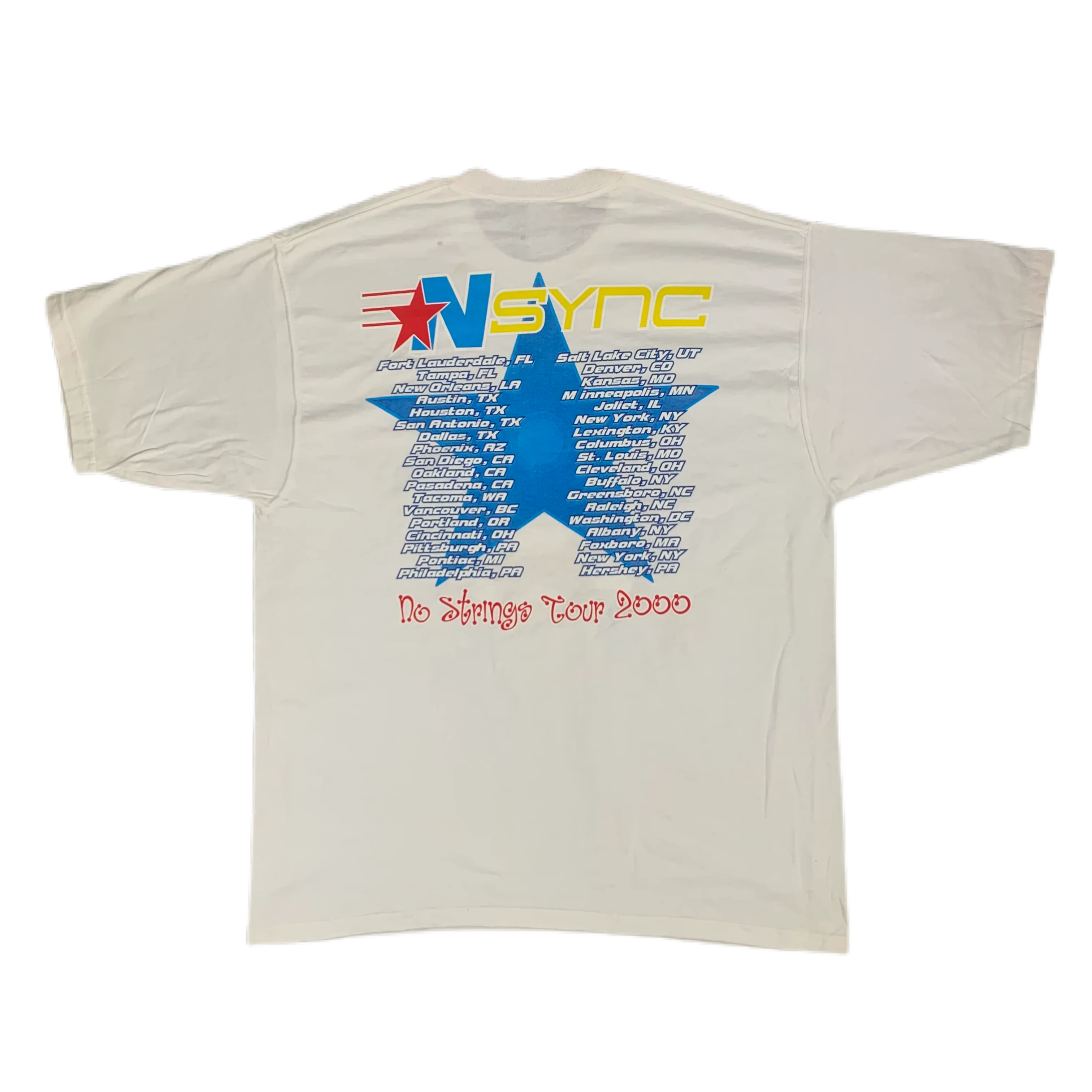 Vintage NSYNC "No Strings" T-Shirt - Image 2