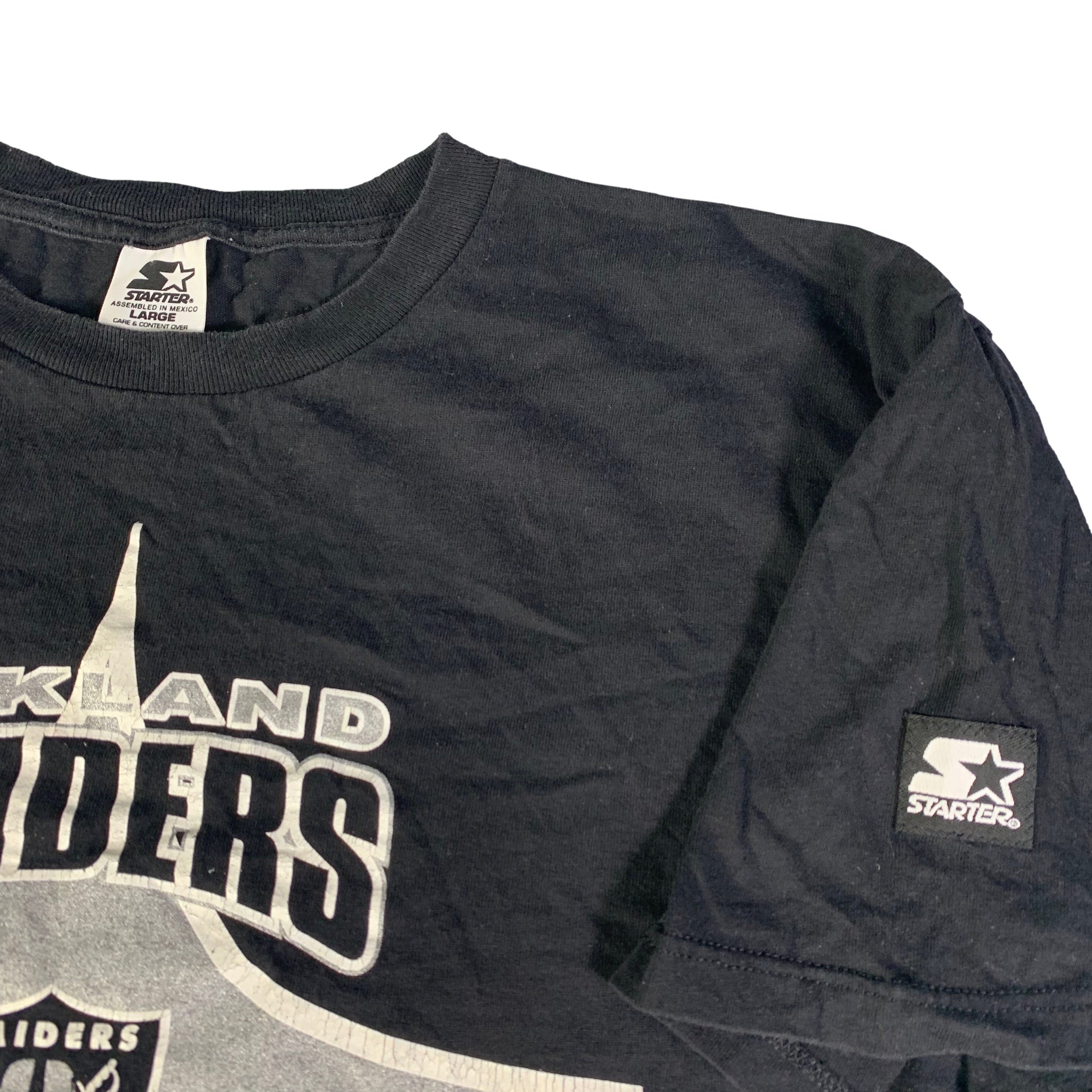 Vintage Oakland Raiders "Starter" T-Shirt - Image 4