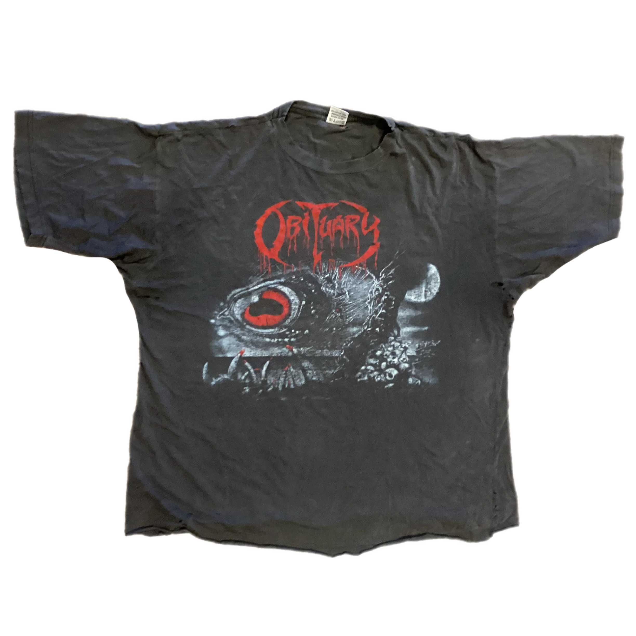 Vintage Obituary "Cause Of Death" T-Shirt