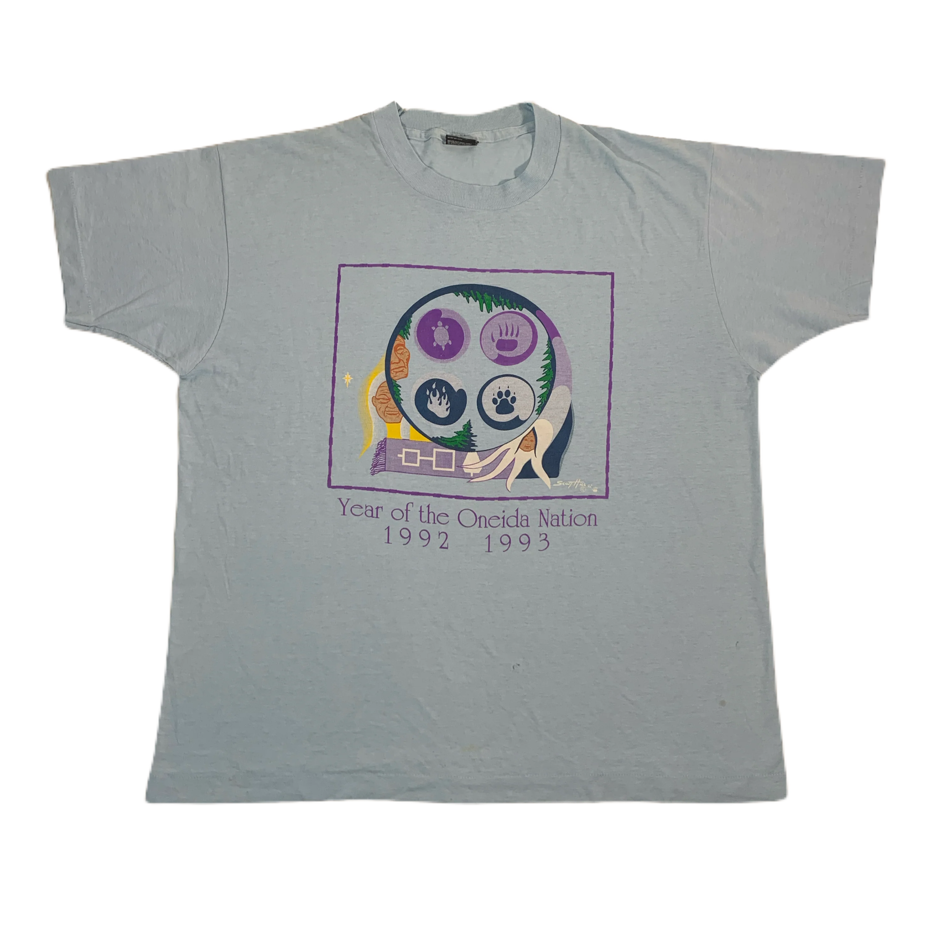 Vintage Oneida Nation Tribe “1992” T-Shirt