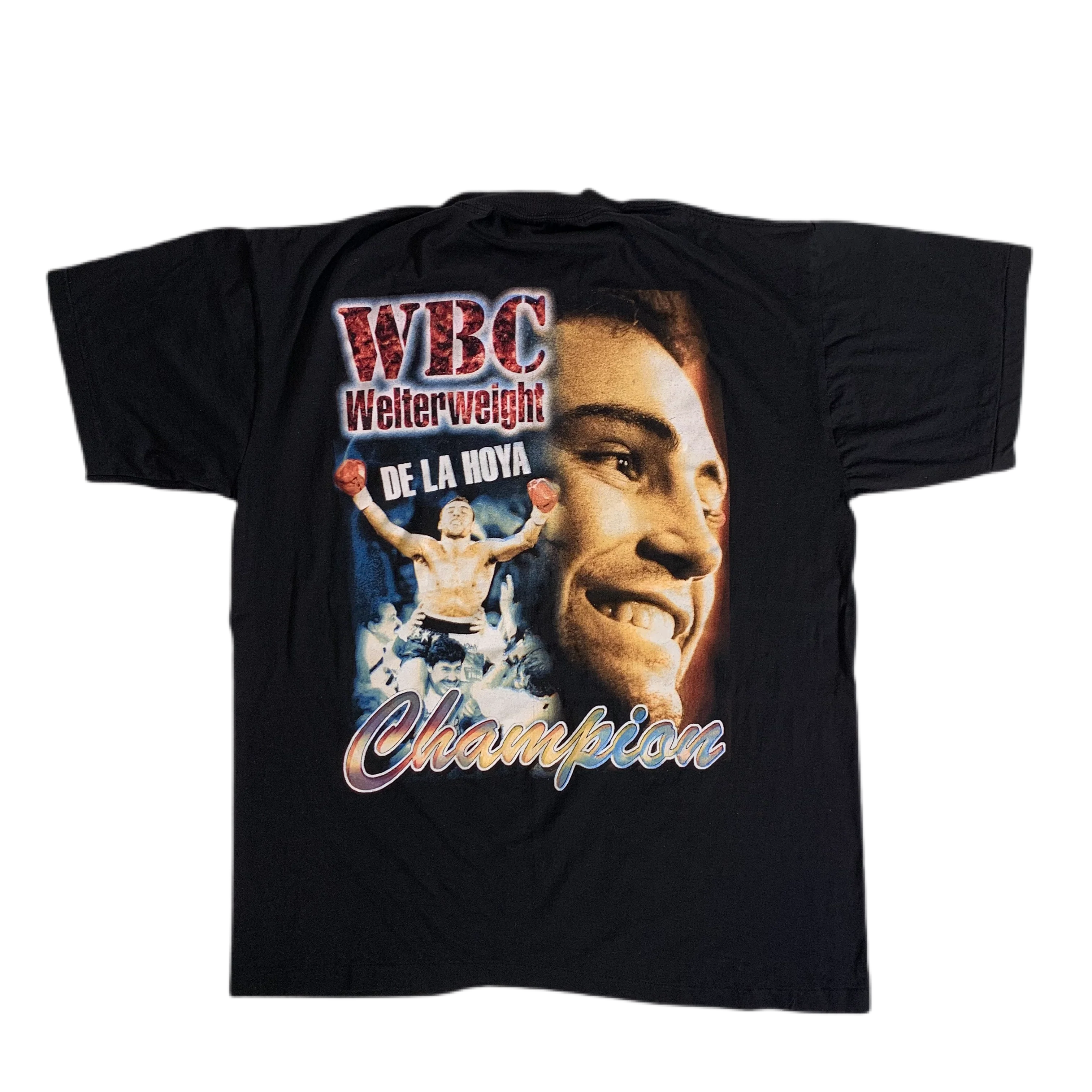 Vintage Oscar De La Hoya "WBC Welterweight Champion" T-Shirt - Image 2