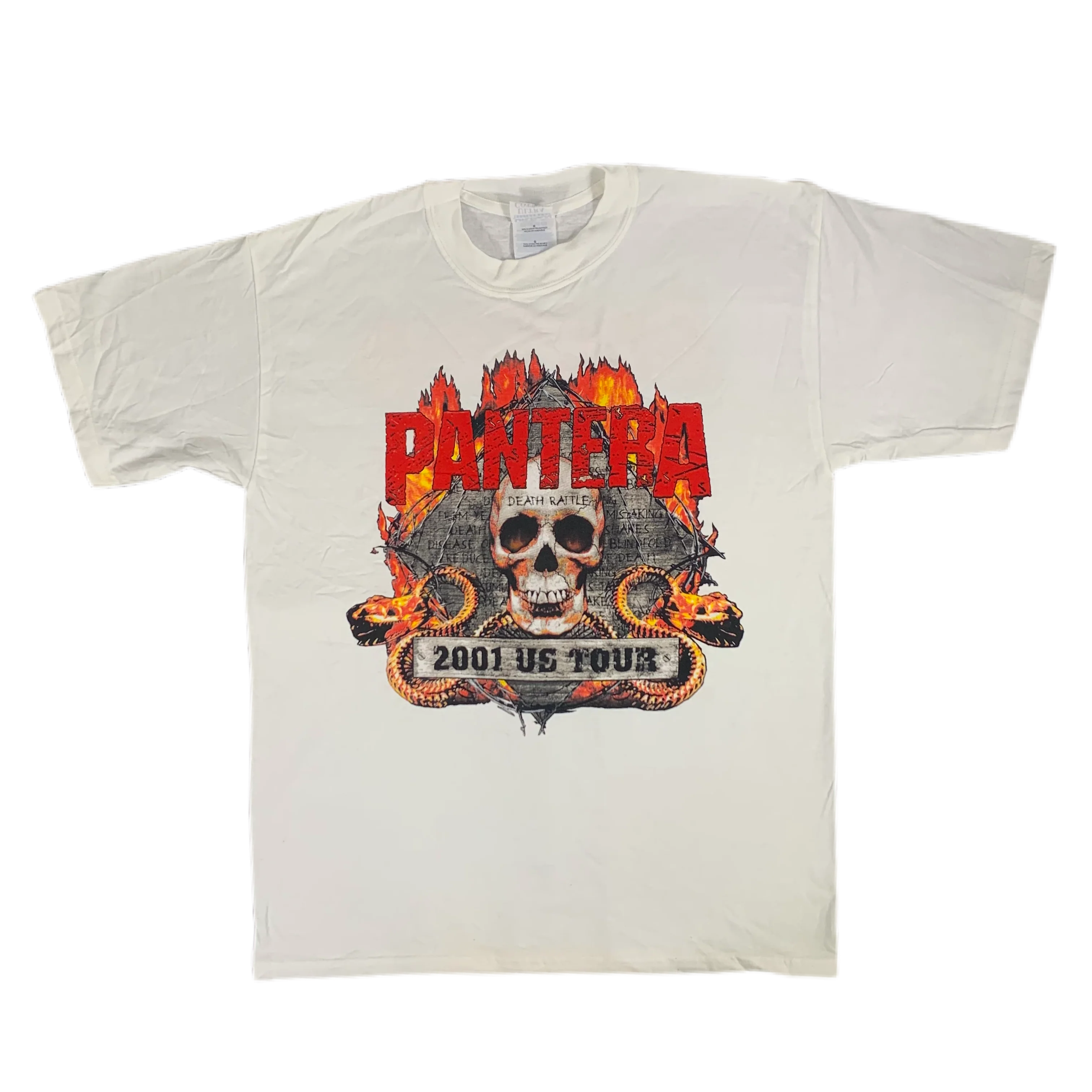 Vintage Pantera "2001 US Tour" T-Shirt