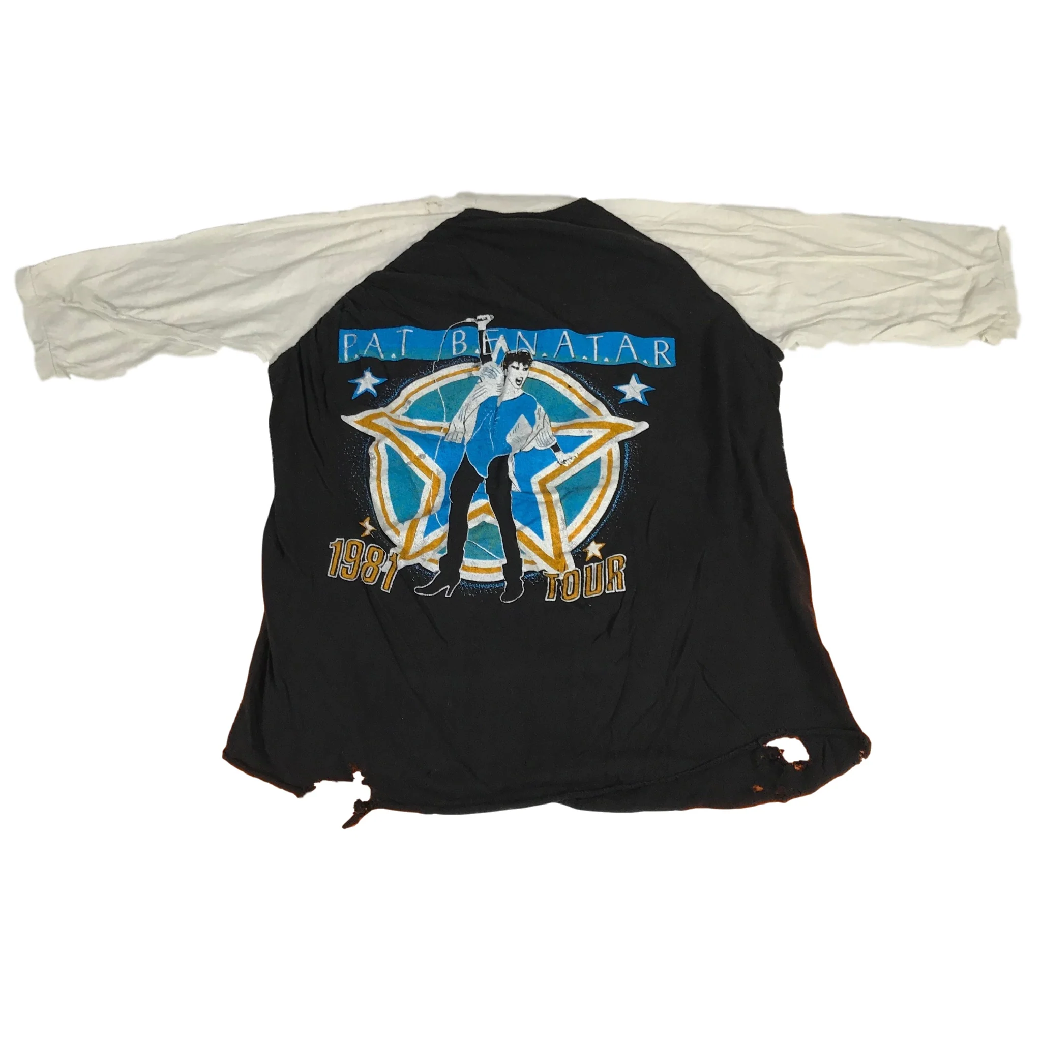 Vintage Pat Benatar "1981" Raglan - Image 6
